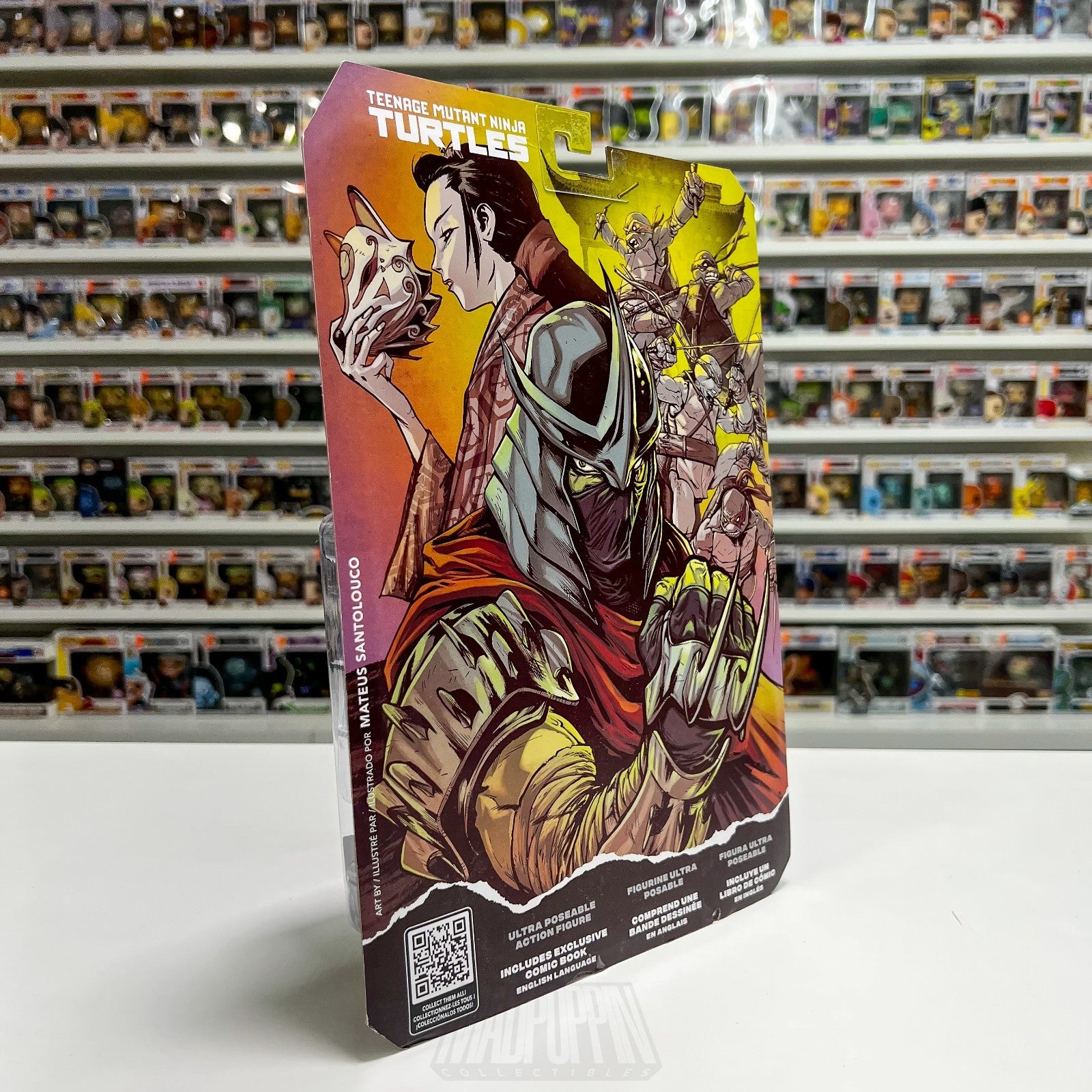 McFarlane Toys TMNT Teenage Mutant Ninja Turtles Shredder Page Punchers Villains