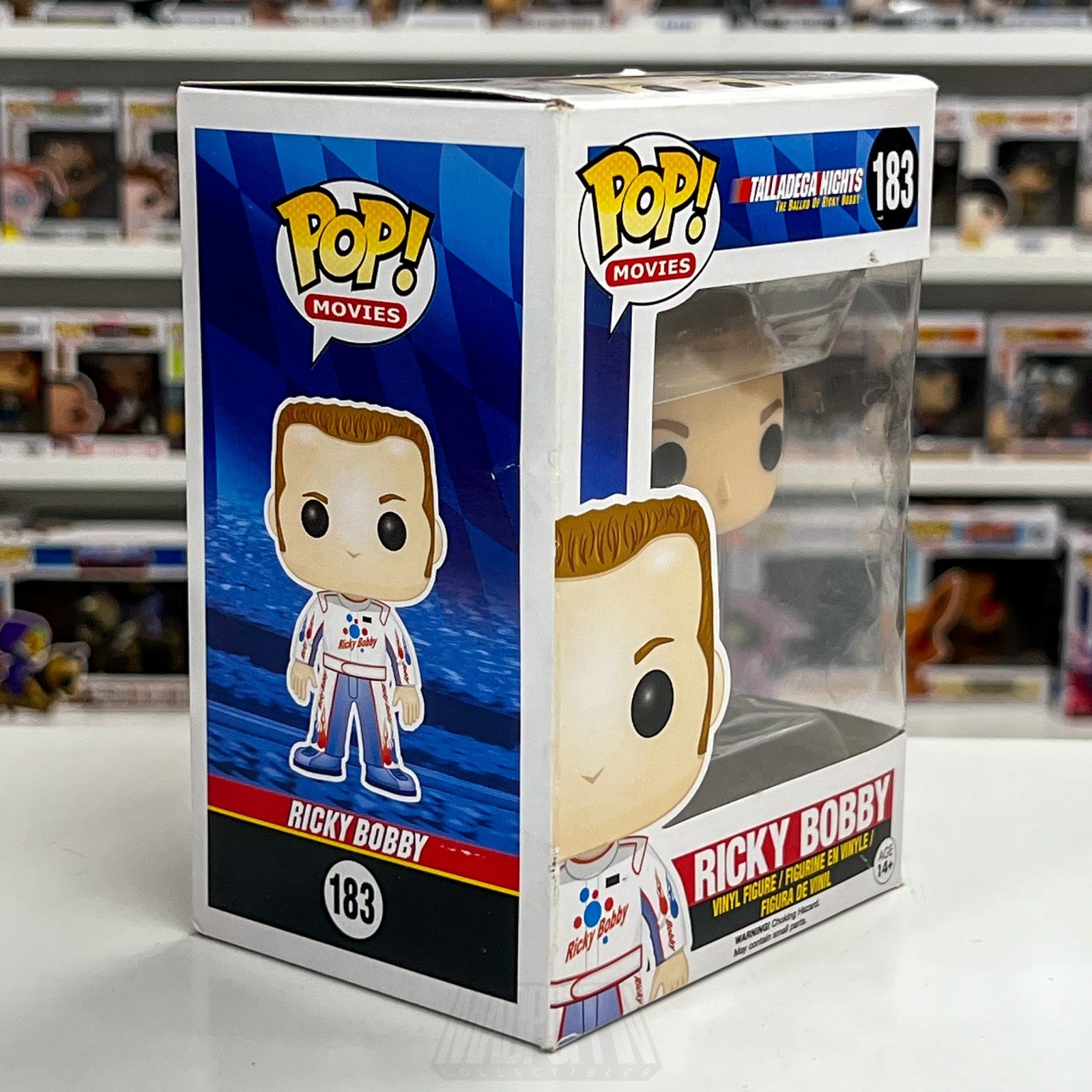 Funko Pop Movies Talladega Nights Ricky Bobby 183 NASCAR Comedy Toy Vinyl Figure5
