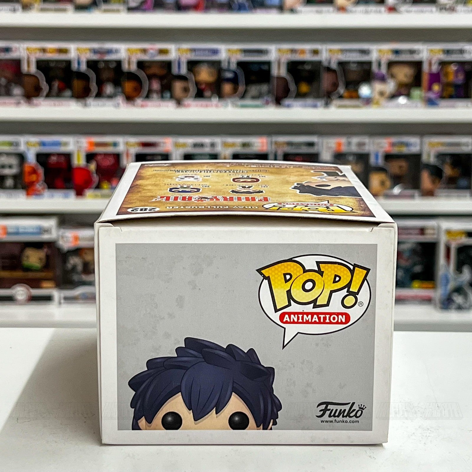 Funko Pop Animation Fairy Tail Gray Fullbuster #282 Vinyl Figure Anime Boxed