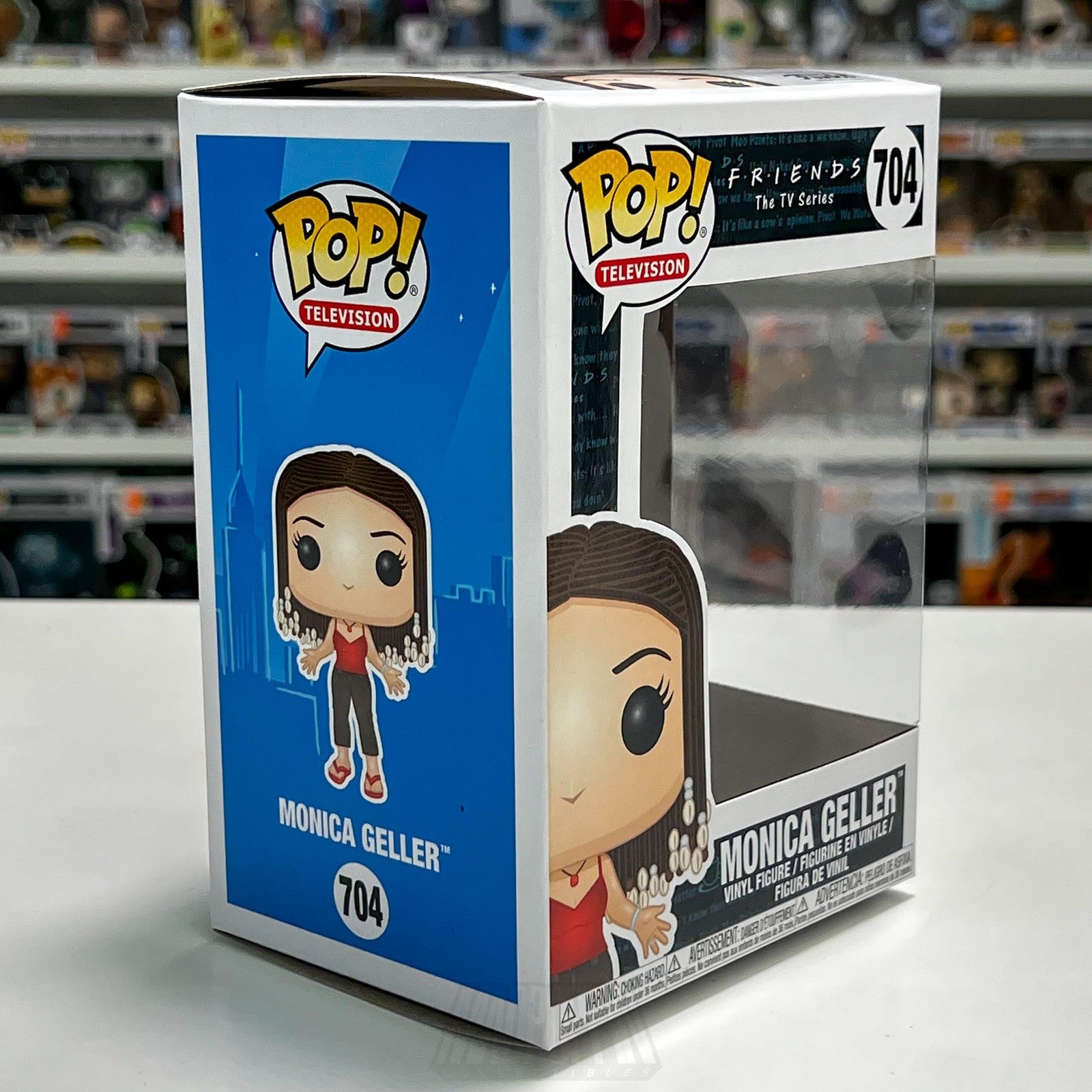 Funko Pop Television Friends Monica Geller 704 BOX ONLY NO FIGURE NO INSERT Mint