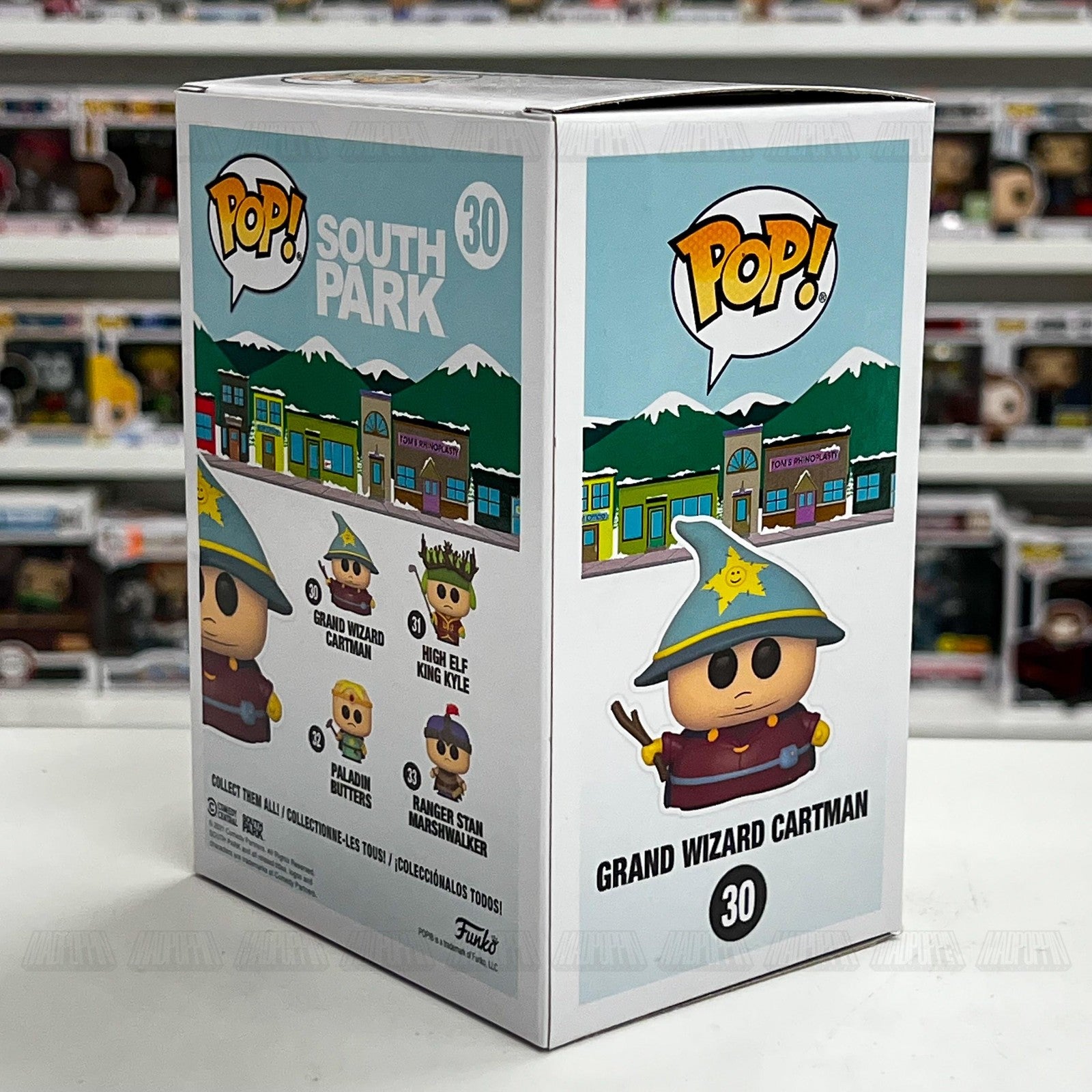 Funko Pop South Park Grand Wizard Cartman Vinyl Figure #30 Standard Box TV