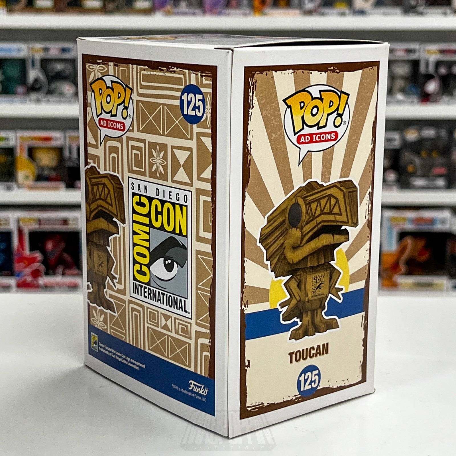 Funko Pop Ad Icons San Diego Comic Con SDCC Toucan Tiki 125 Official Toy Figure4
