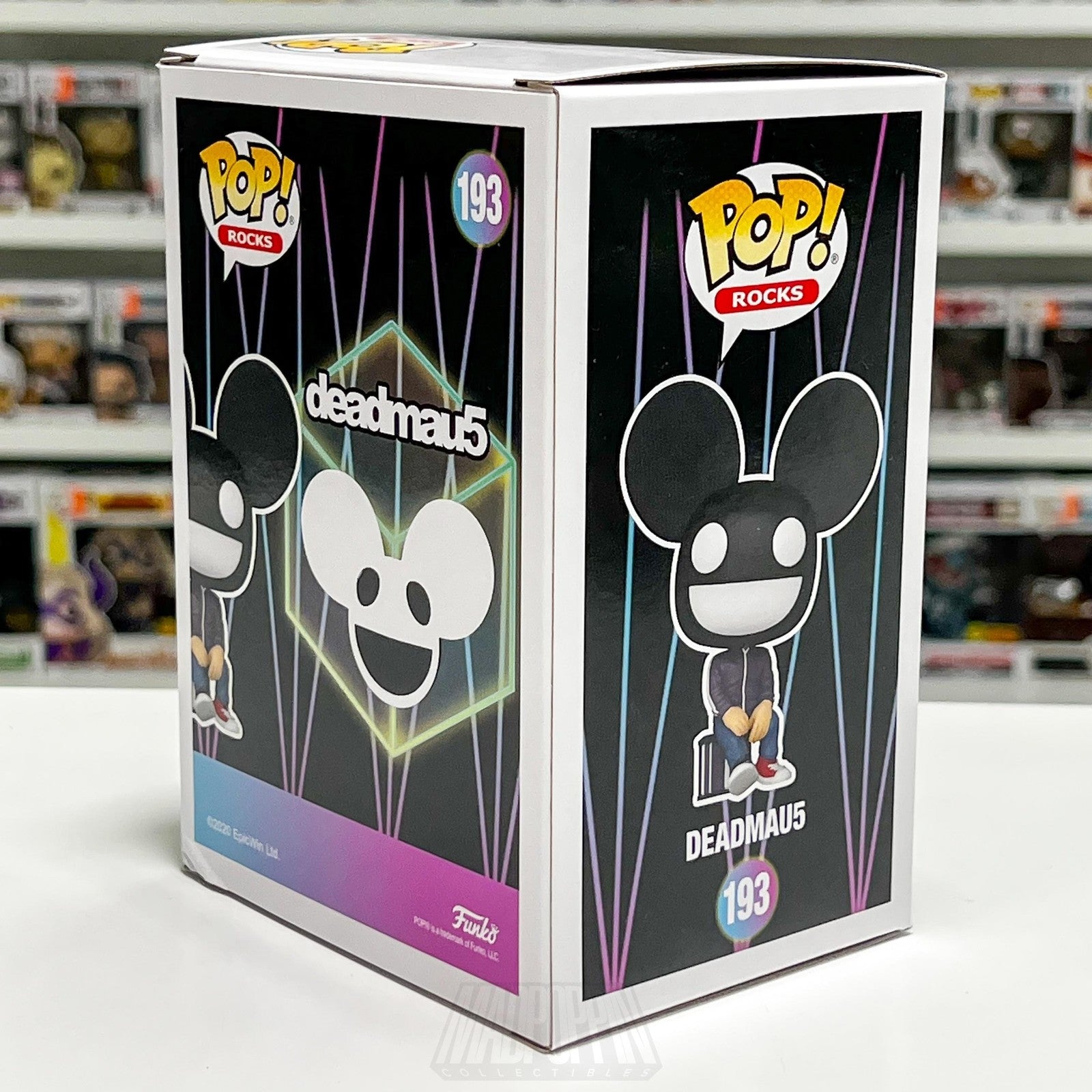 Funko Pop Rocks Deadmau5 193 Vinyl Figure 2020 DJ Electro House Progressive Toy