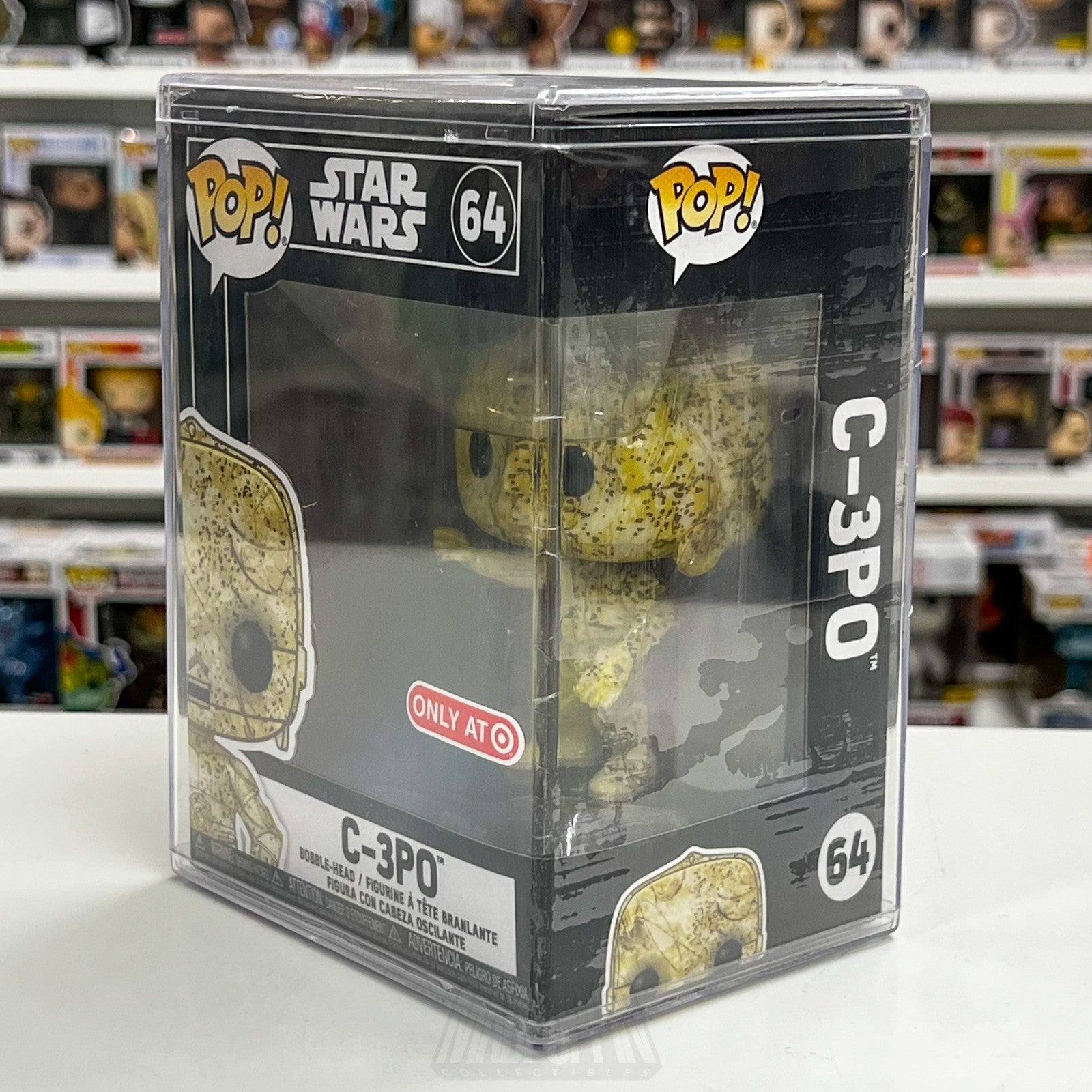 Funko Pop Star Wars C-3PO Futura Target 64 Protocol Droid Robot Toy Vinyl Figure1