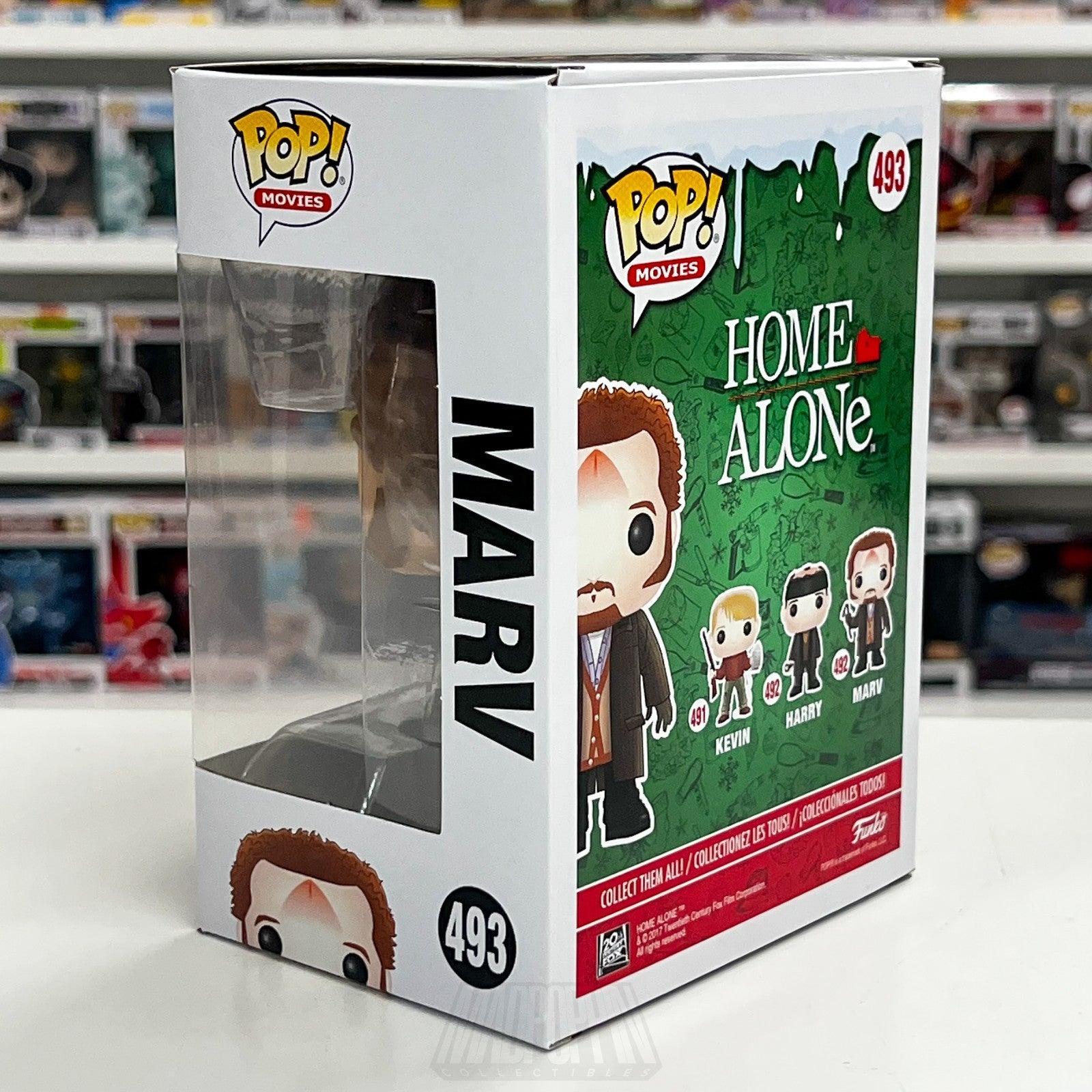Funko Pop Movies Home Alone Marv Murchins 493 Wet Bandits Christmas Vinyl Figure2