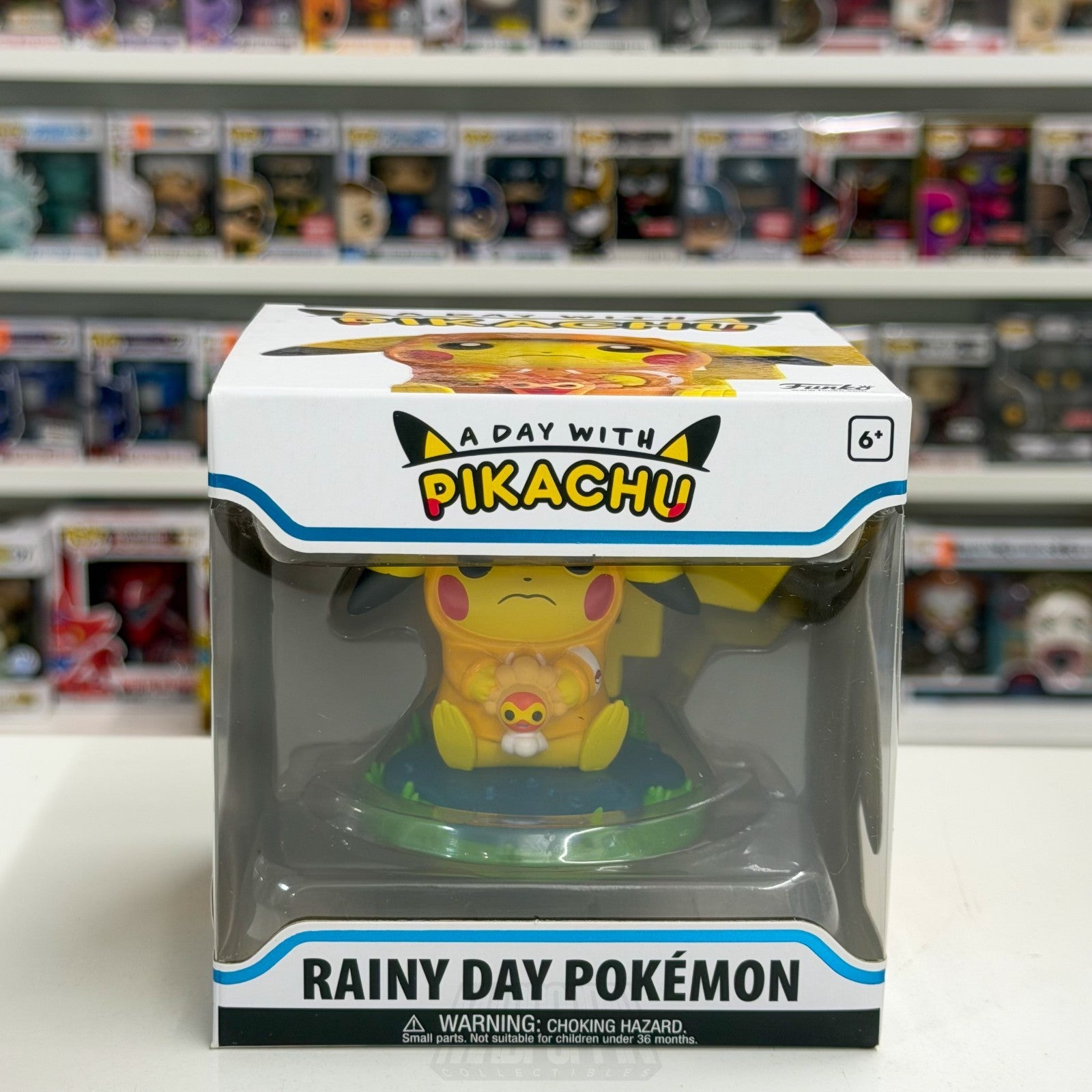 Funko A Day With Pikachu Rainy Day Pokemon Center TCG Japanese Game Vinyl Figure0