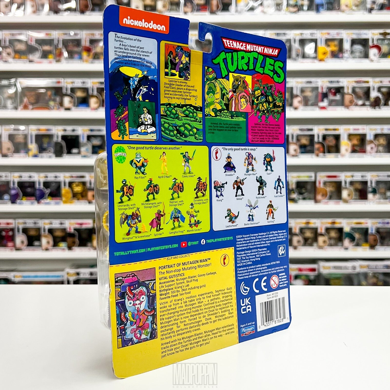 Playmates Nickelodeon TMNT Teenage Mutant Ninja Turtles 40 Years Mutagen Man