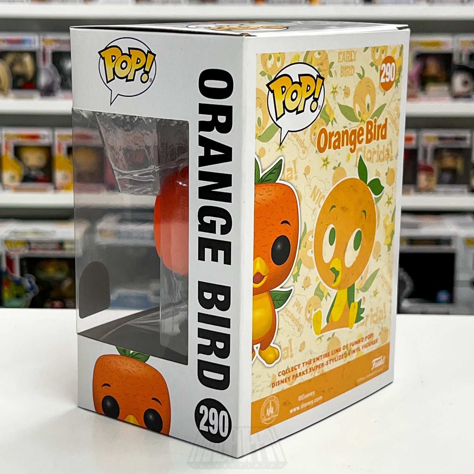 Funko Pop Disney Orange Bird Parks Exclusive 290 Florida World Toy Vinyl Figure2