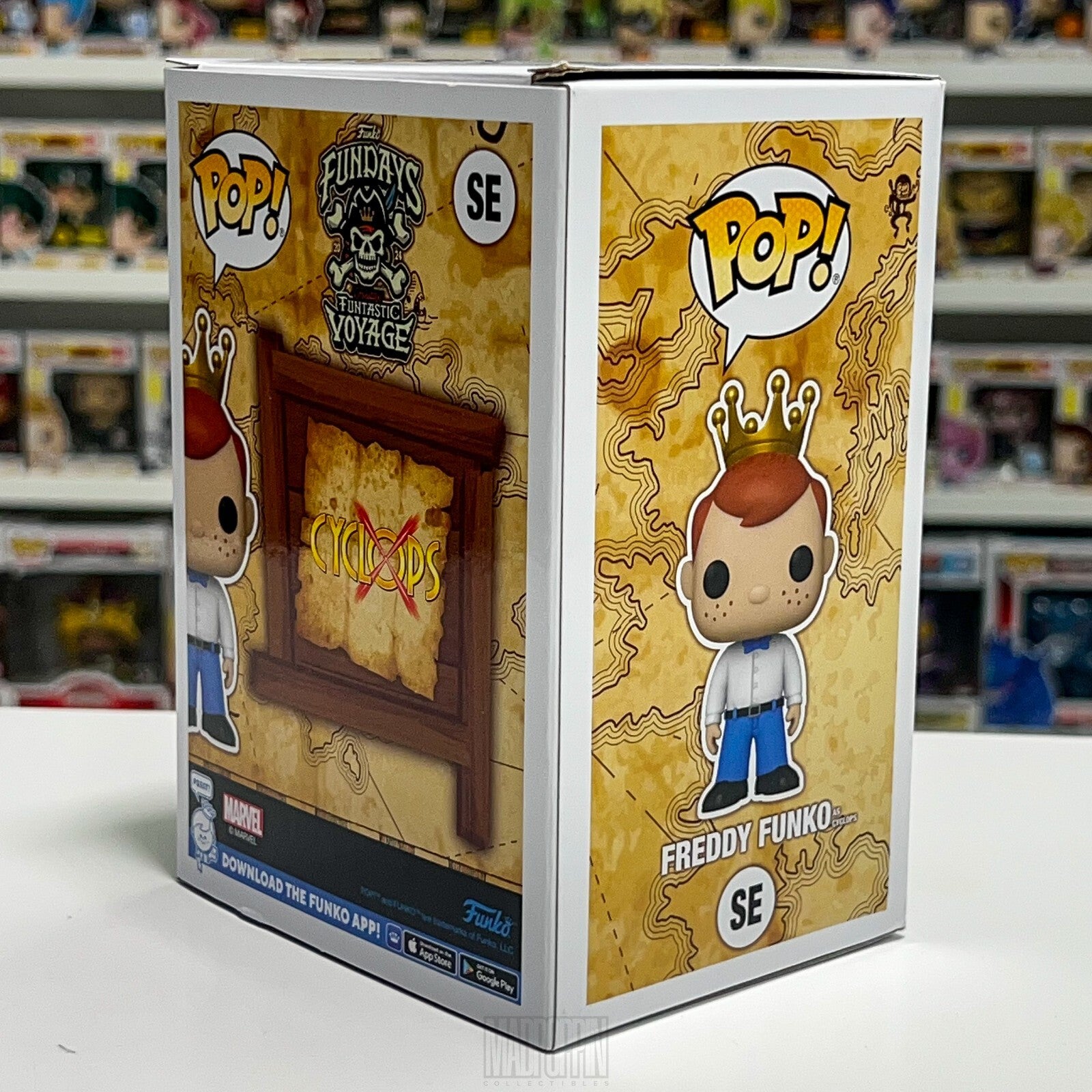 Funko Pop Fundays Funtastic Voyage Freddy Cyclops Mutant 900pcs Show Edition SE
