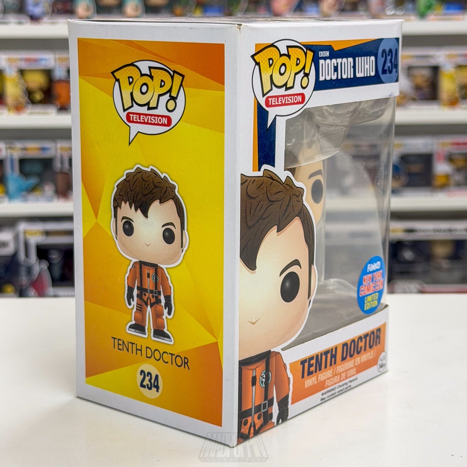 Funko Pop TV BBC Doctor Who Tenth Doctor Space Suit NYCC 234 Toy Vinyl Figure5