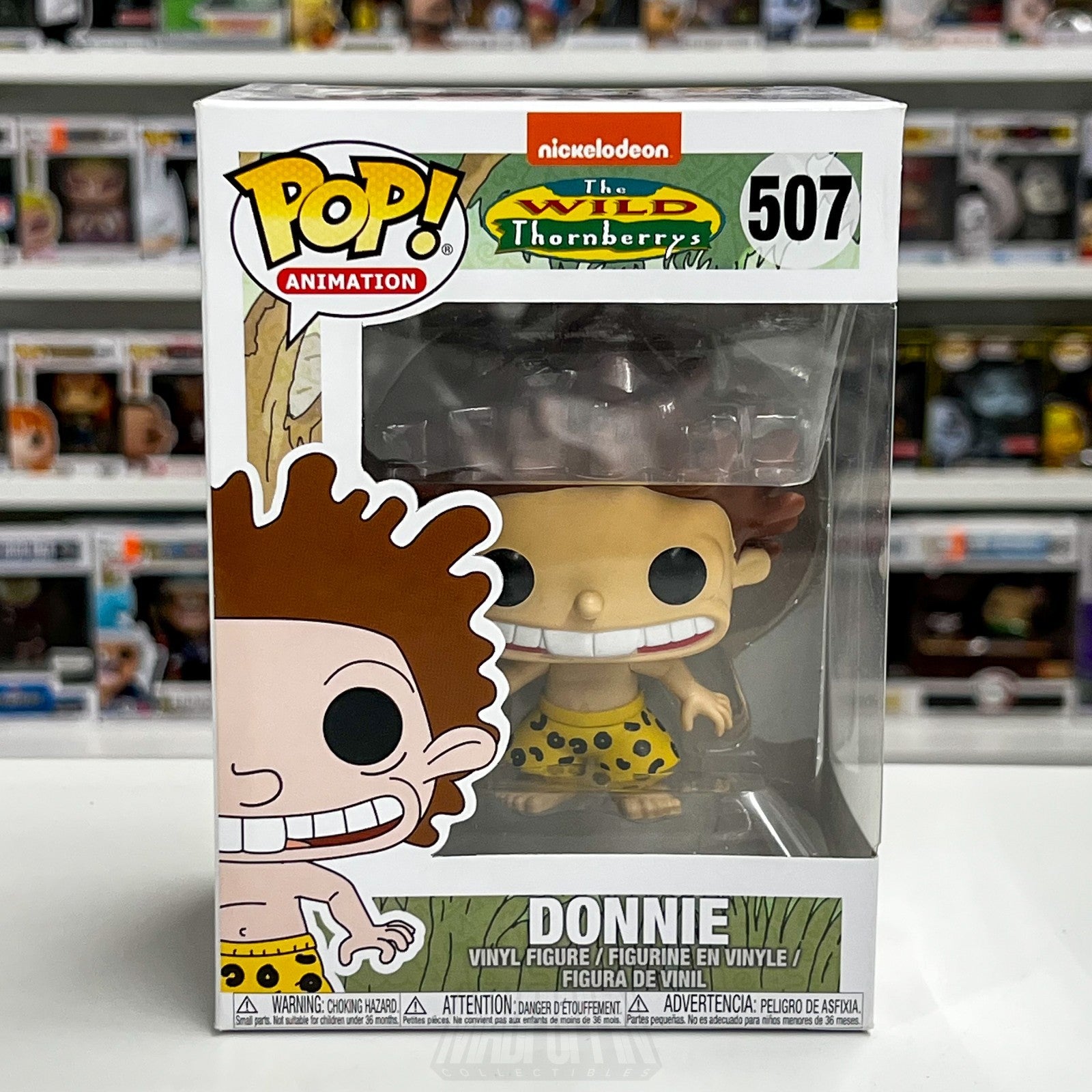 Funko Pop Animation Nickelodeon Wild Thornberrys Donnie 507 Cartoon Vinyl Figure0
