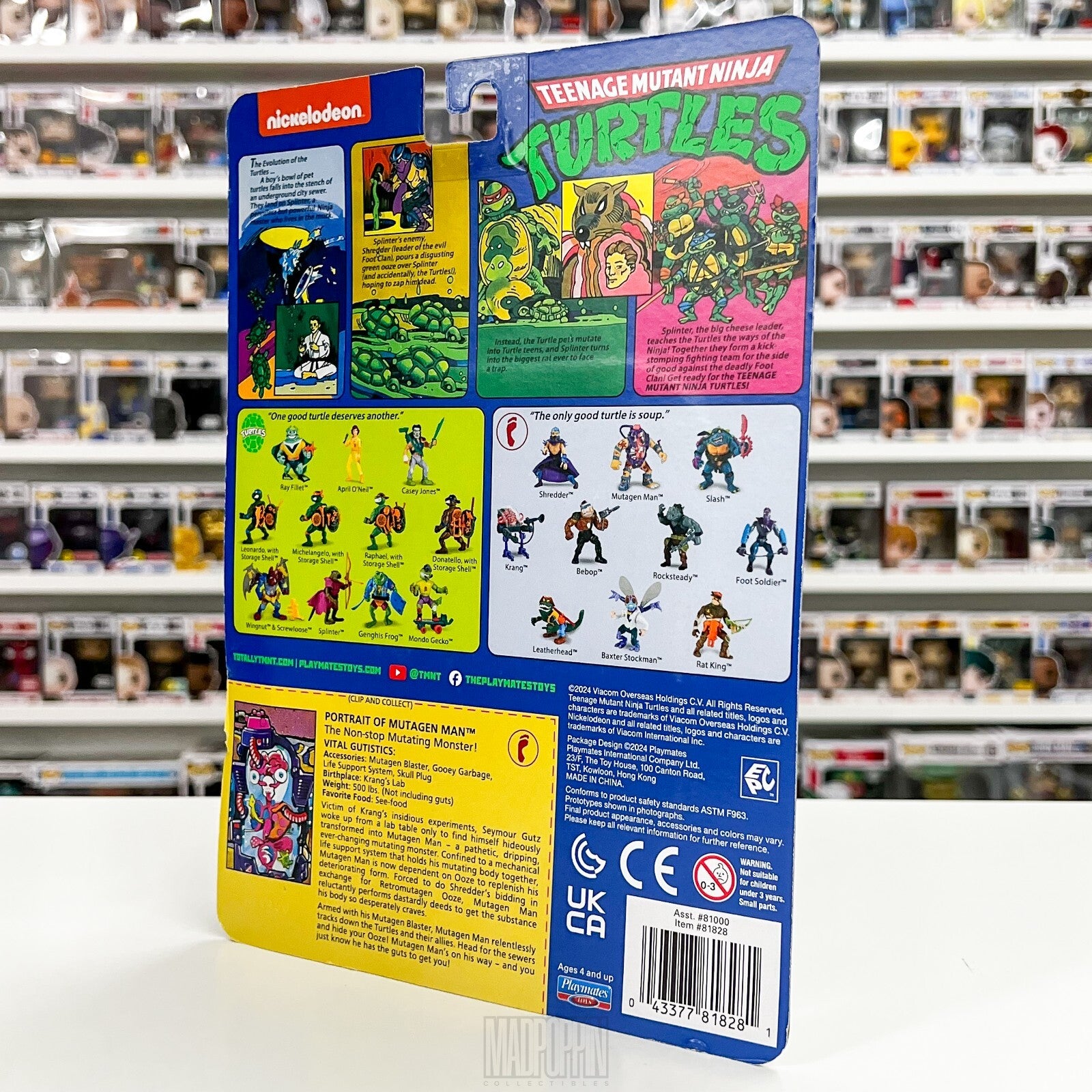 Playmates Nickelodeon TMNT Teenage Mutant Ninja Turtles 40 Years Mutagen Man
