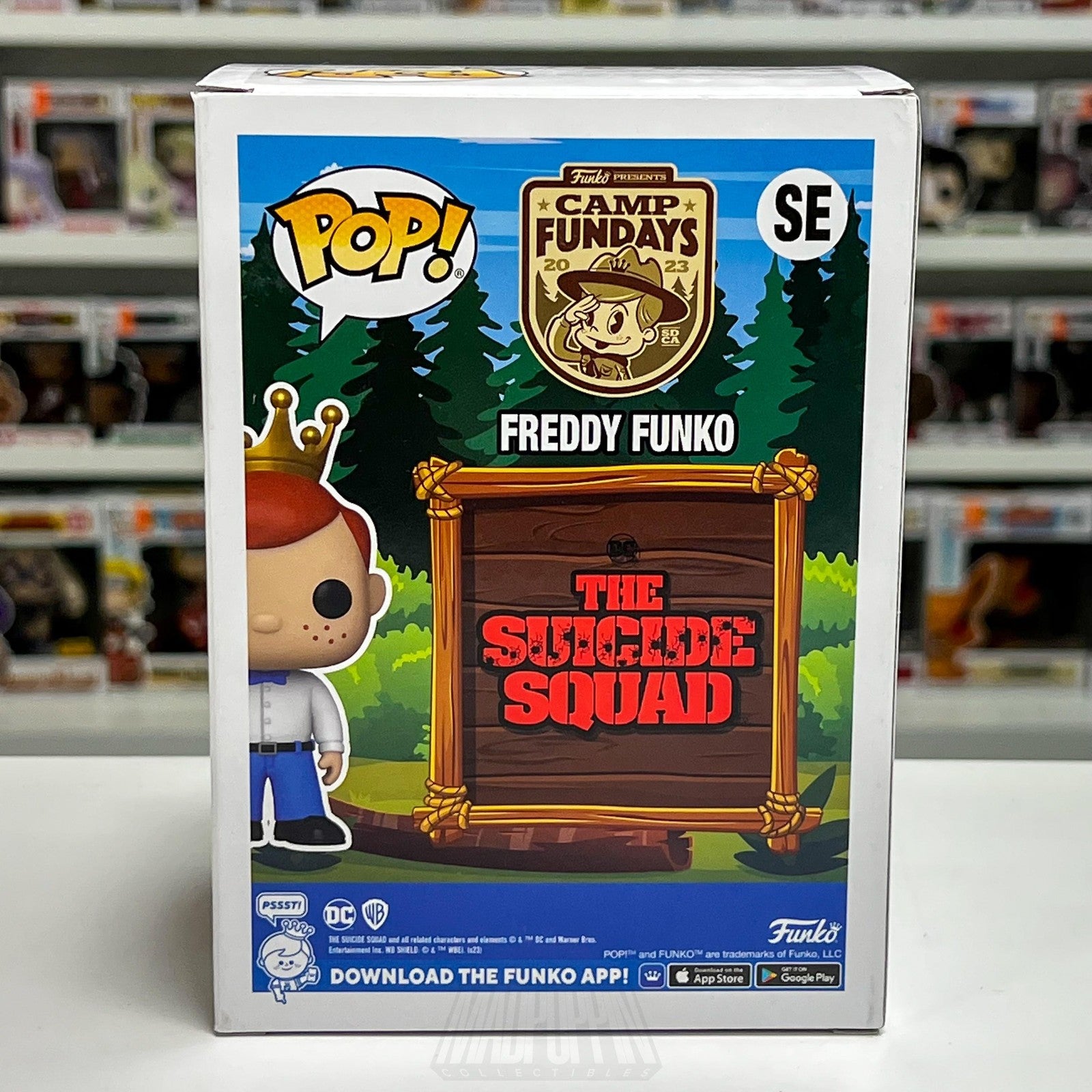 Funko Pop Freddy Funko as Polka-Dot Man SE Camp Fundays 2023 3500 Vinyl Figure