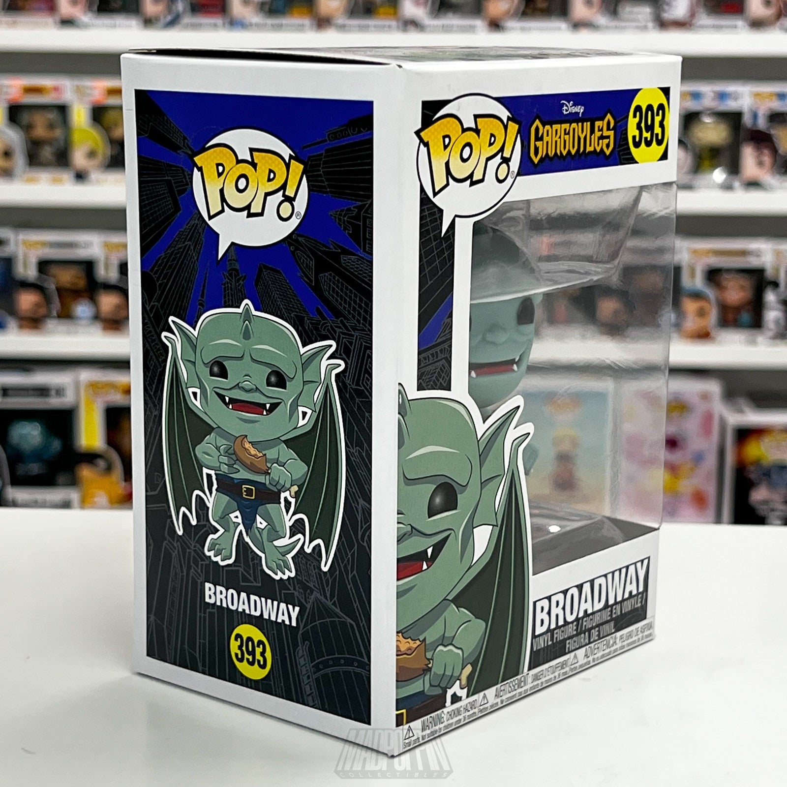 Funko Pop Disney Gargoyles Broadway Vinyl Figure 393 New Animation Collectible