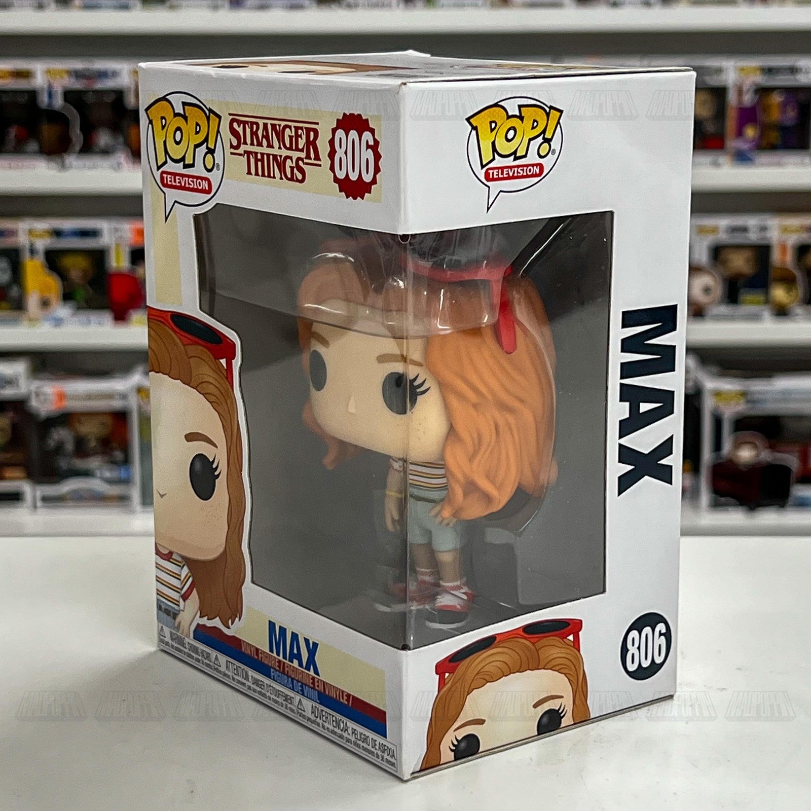 Funko POP Stranger Things Max 806 Vinyl Figure TV Collectible New in Box Netflix