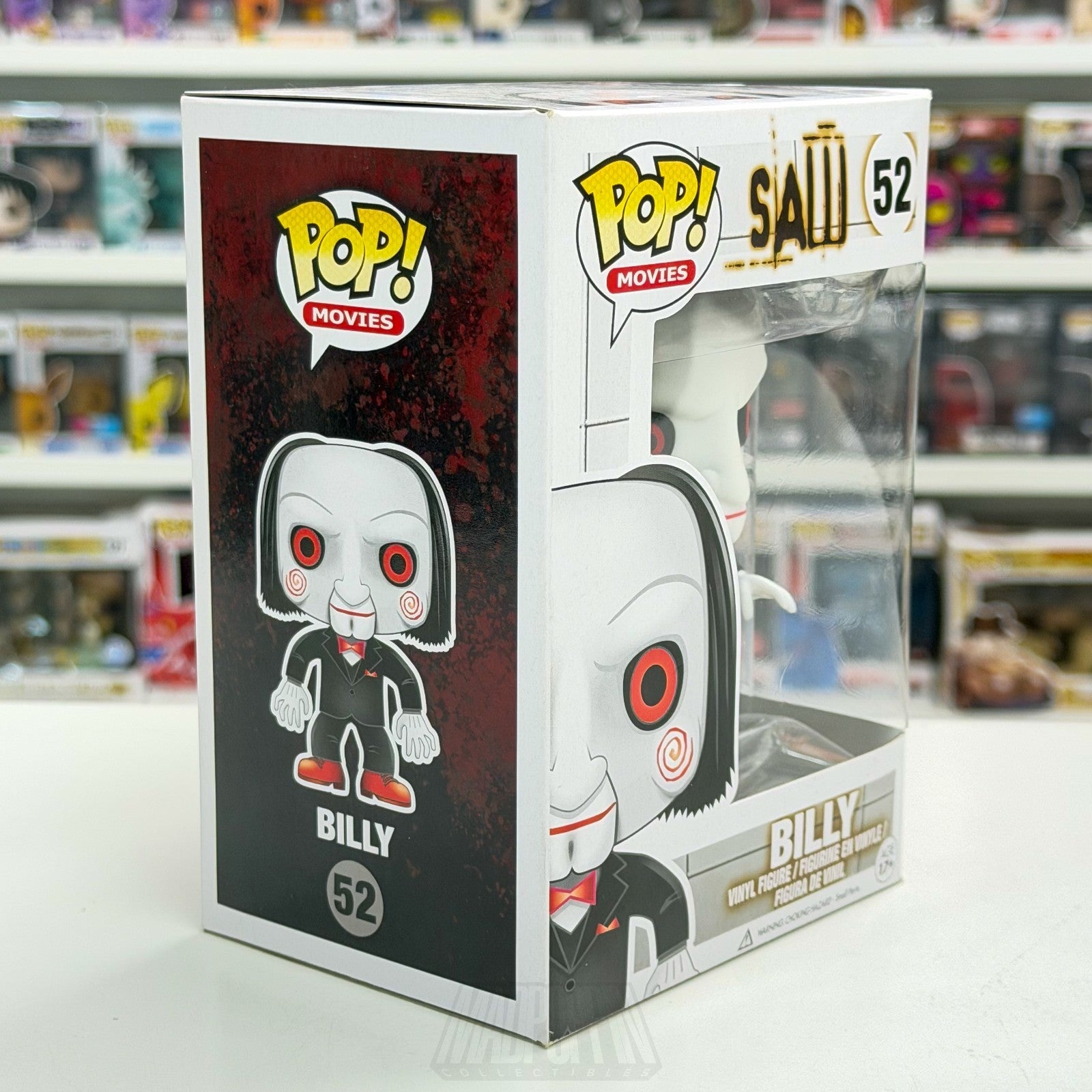 Funko Pop Movies Saw Billy The Puppet 52 Jigsaw Horror AUTHENTIC Vinyl Figure5