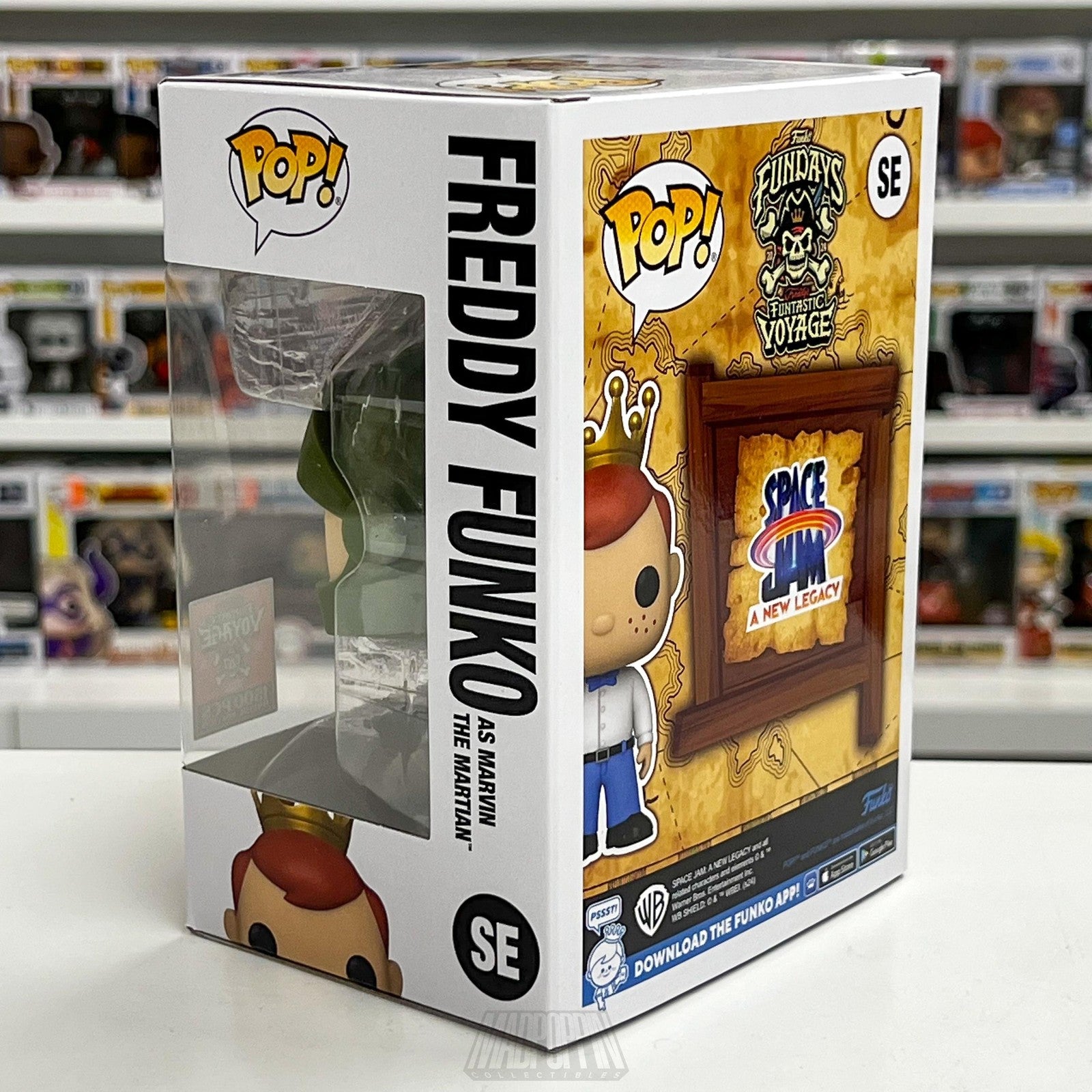 Funko Pop Freddy Funko Marvin The Martian Funtastic Voyage SE 1500 PCS Exclusive