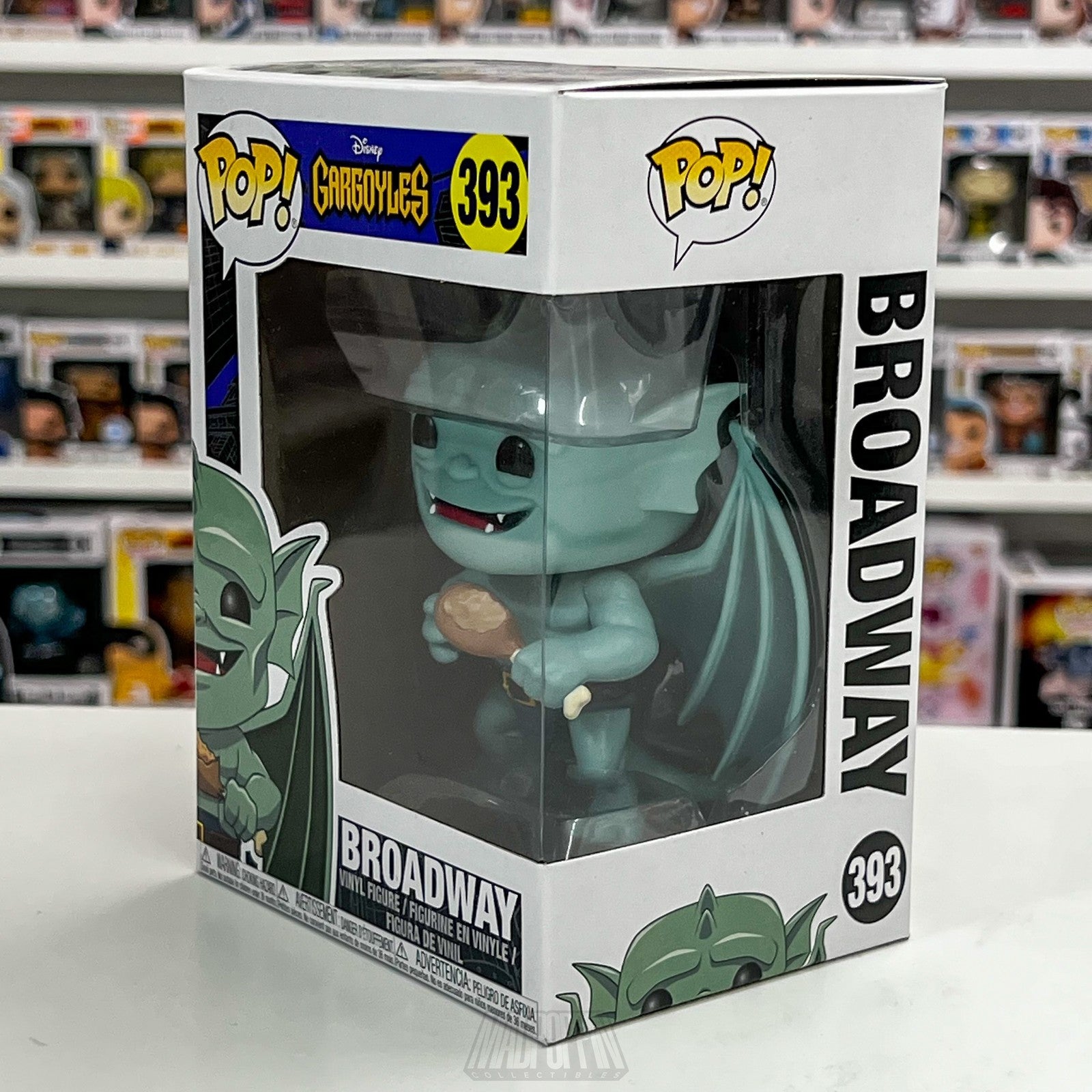 Funko Pop Disney Gargoyles Broadway Vinyl Figure 393 New Animation Collectible