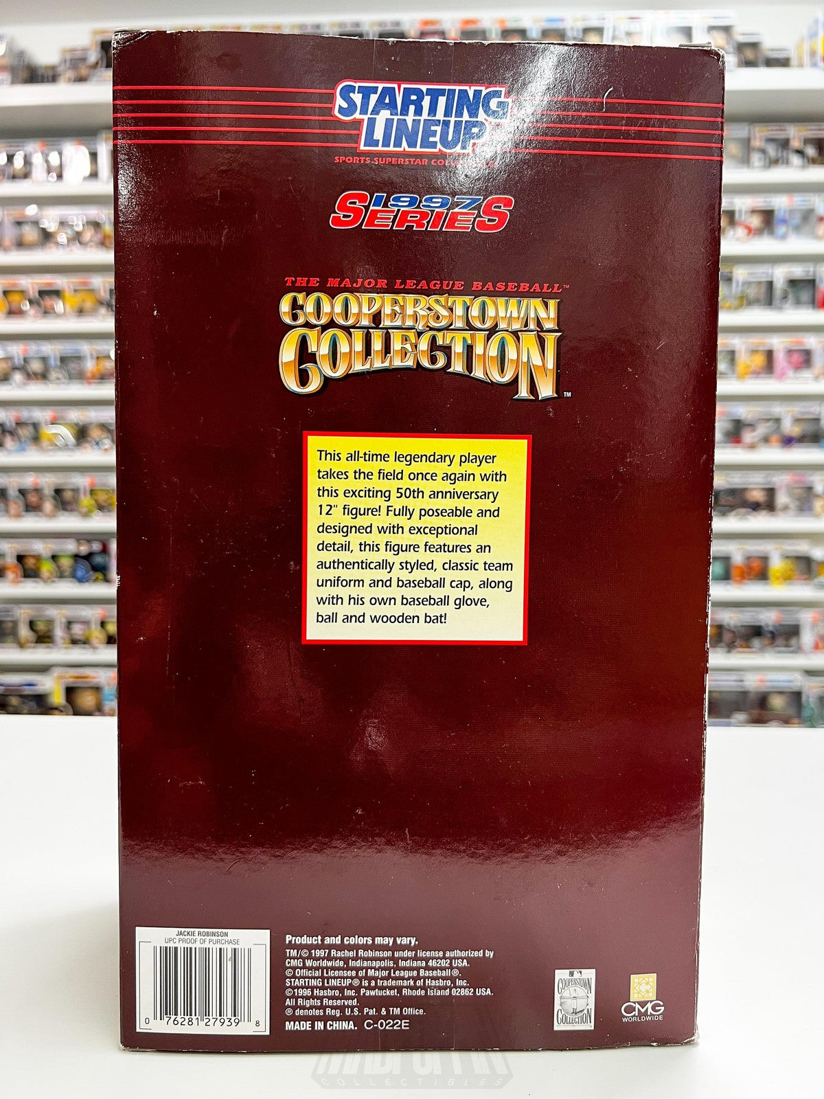 Starting Lineup Brooklyn Dodgers Jackie Robinson Cooperstown Figure MLB Baseball