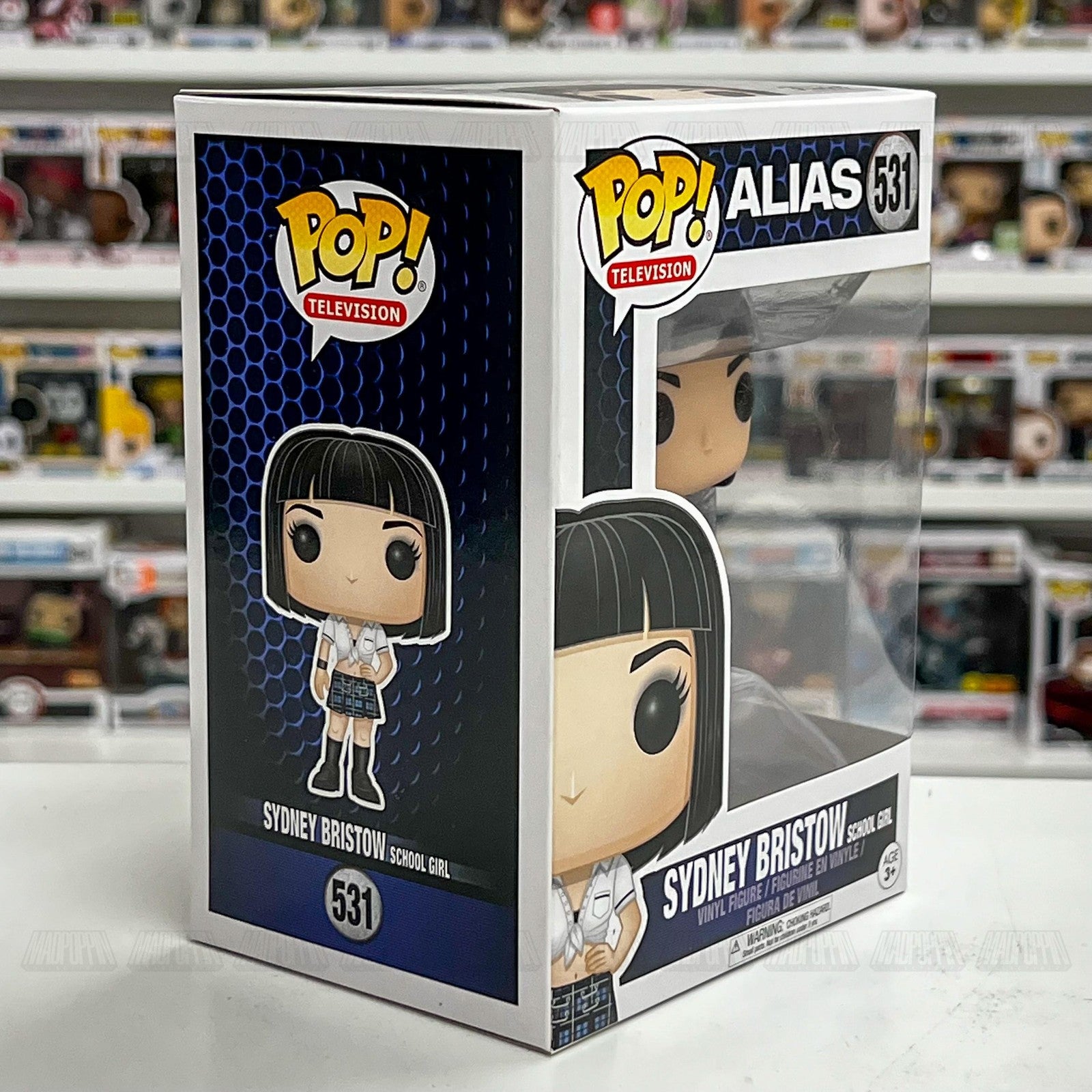 Funko Pop Alias Sydney Bristow School Girl Vinyl Figure 531 TV Collectible New