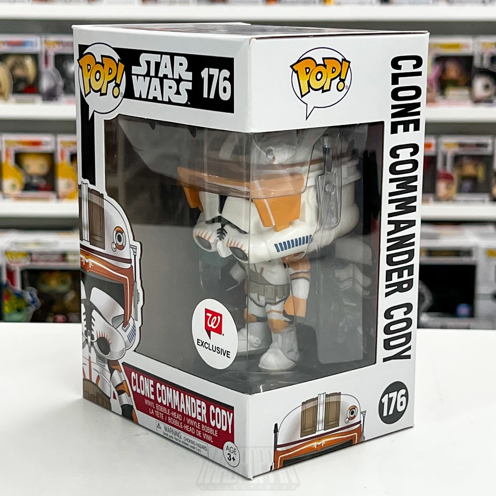 Funko Pop Star Wars Clone Commander Cody Walgreens 176 Troopers Toy Vinyl Figure1