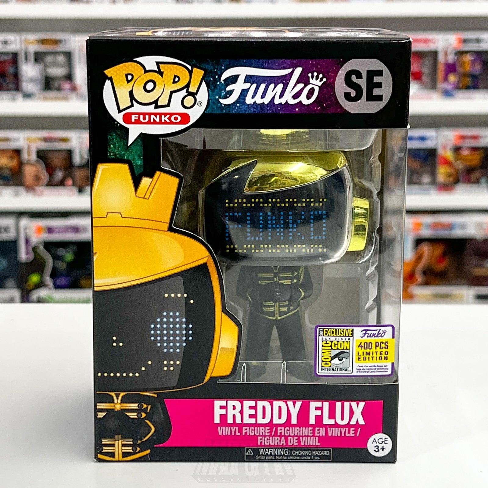Funko Pop Freddy Flux Quantum SE Fundays 2017 SDCC LE 400 PCS Daft Punk Inspired0
