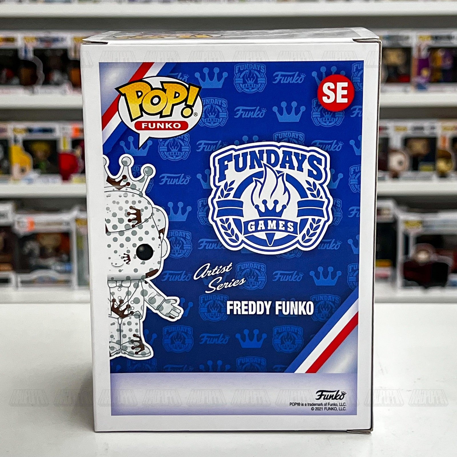 Funko Pop Freddy Funko SE Artist Series Fundays Box of Fun LE 2000 PCS Figure