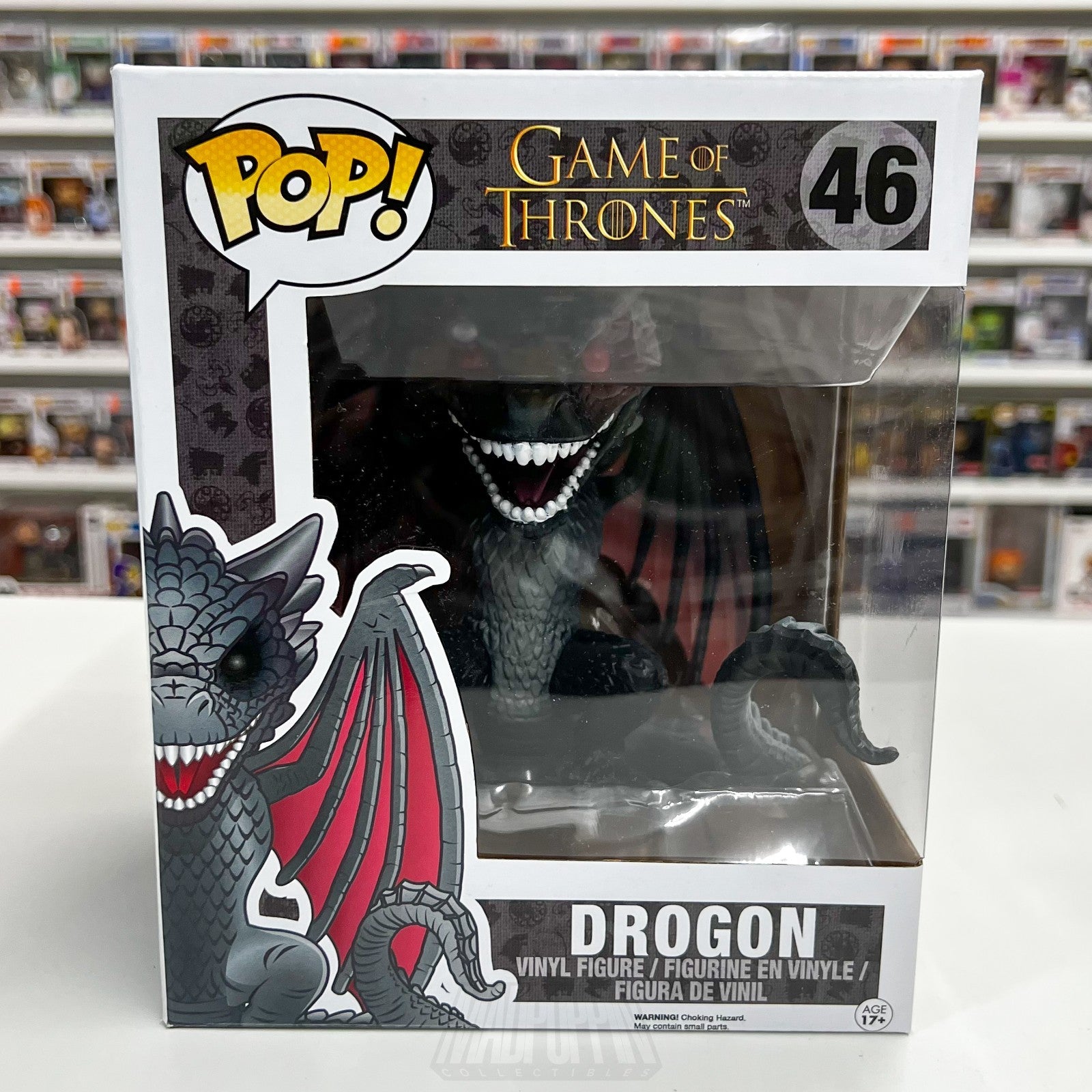 Funko Pop Television Game of Thrones Drogon 46 HBO Dragon 6 Inch Vinyl Figure0