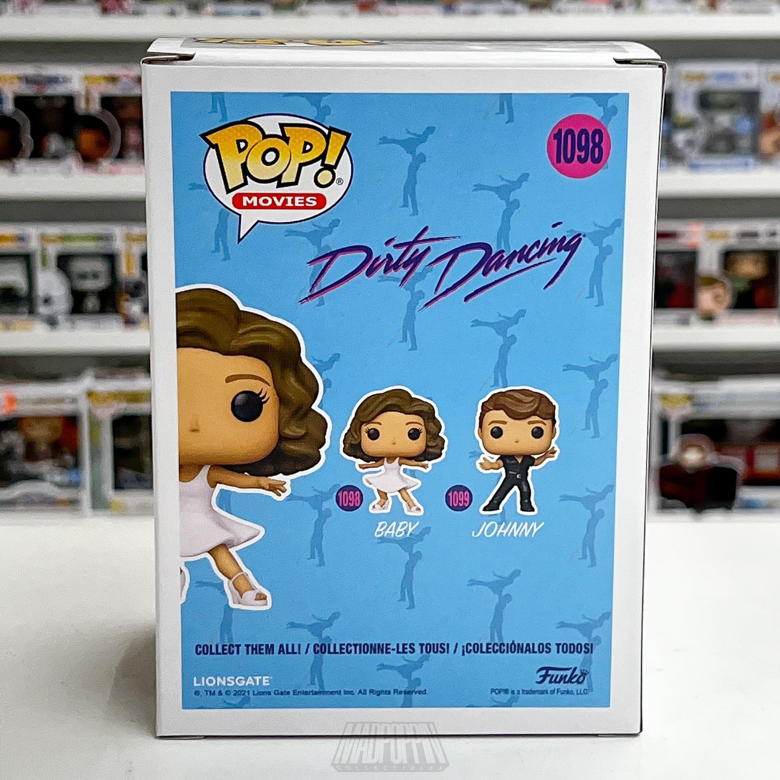 Funko Pop Dirty Dancing Baby 1098 Vinyl Figure New in Box Collectible Gift Movie