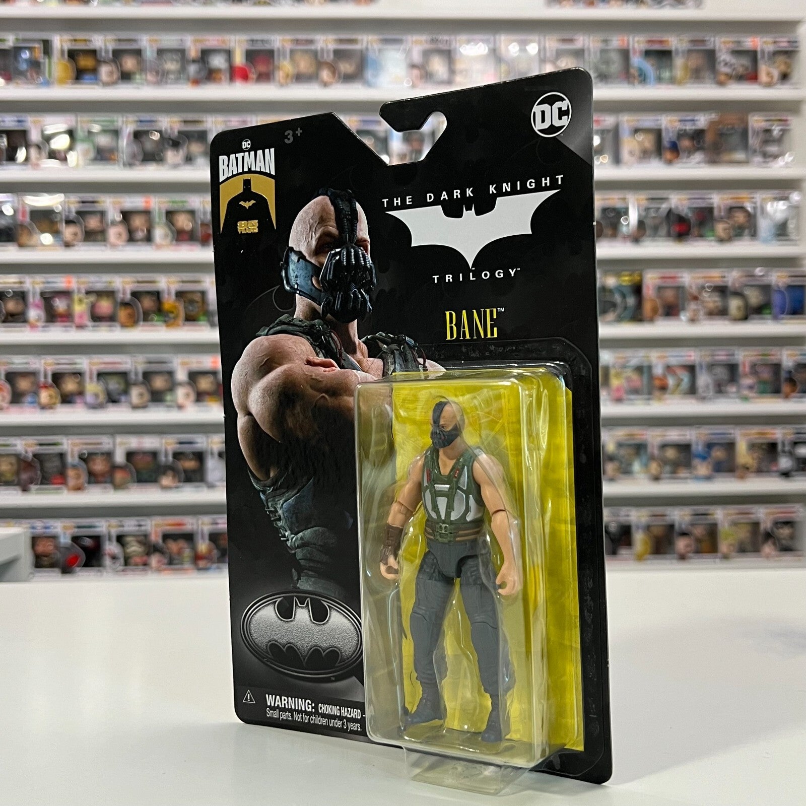 Batman 85 Years The Dark Knight Trilogy Bane 4in Action Figure Spin Master 2024