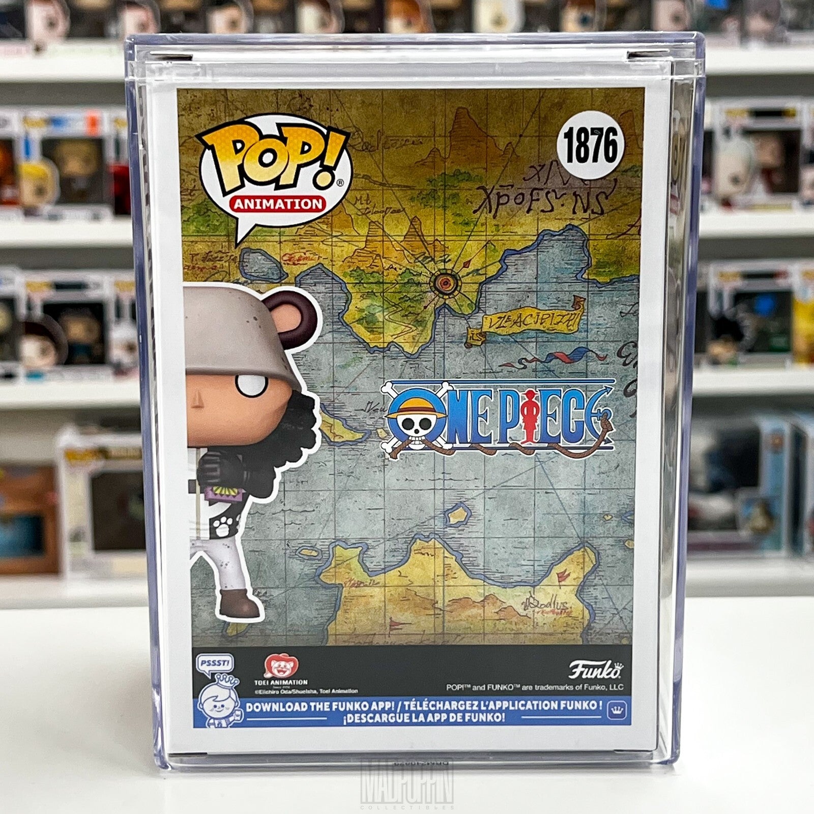 Funko Pop Anime One Piece Bartholomew Kuma WonderCon 2025 Official Sticker 1876