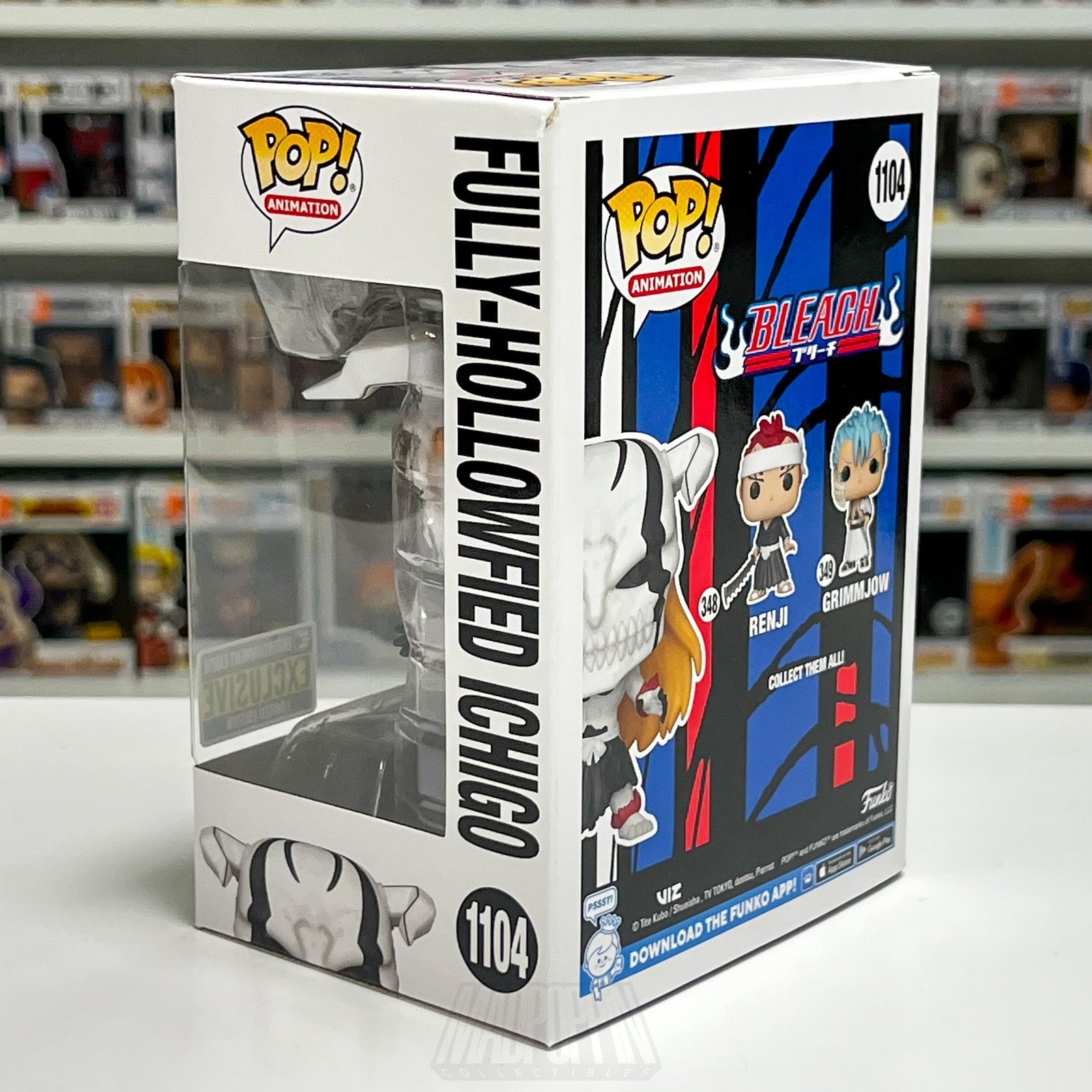 Funko Pop Animation Bleach Fully-Hollowfied Ichigo 1104 EE Figure Anime Toy MIB