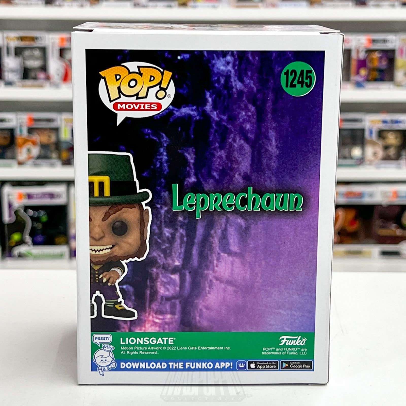 Funko Pop Movies Leprechaun 1245 American Horror Comedy Vinyl Figure Collectible3