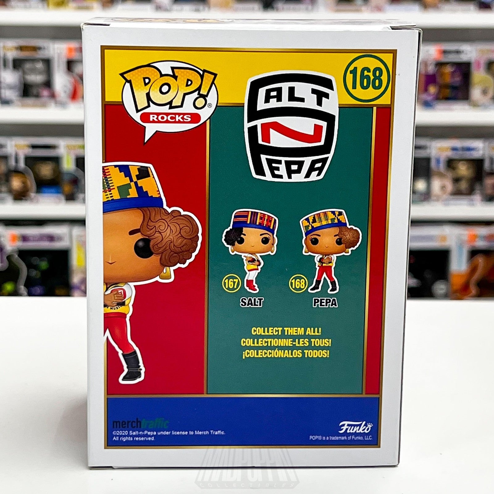Funko Pop! Rocks Pepa #168 Salt-N-Pepa Vinyl Figure Boxed Collectible Funko3