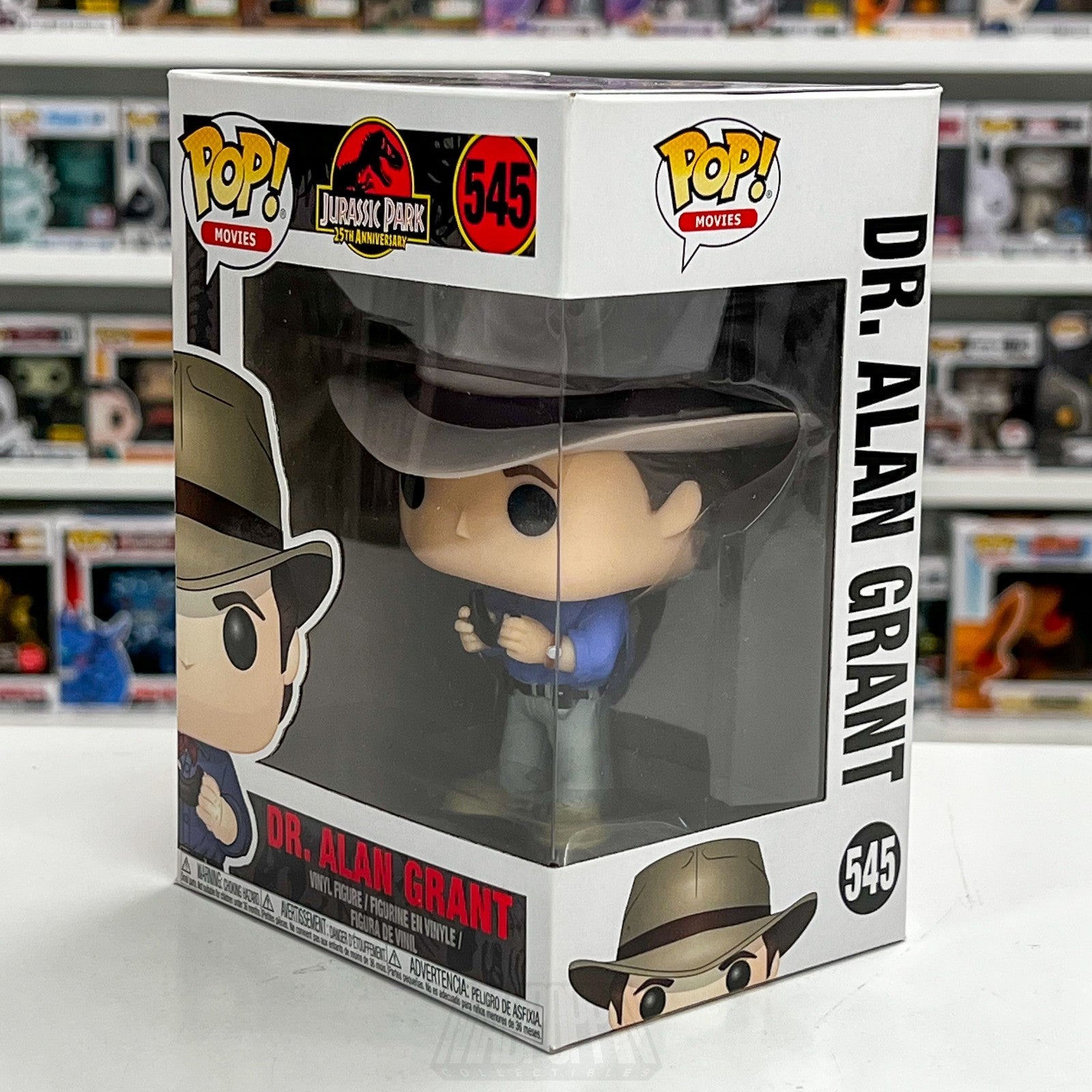 Funko Pop Movies Jurassic Park Dr Alan Grant 545 Dinosaur Toy Vinyl Figure1