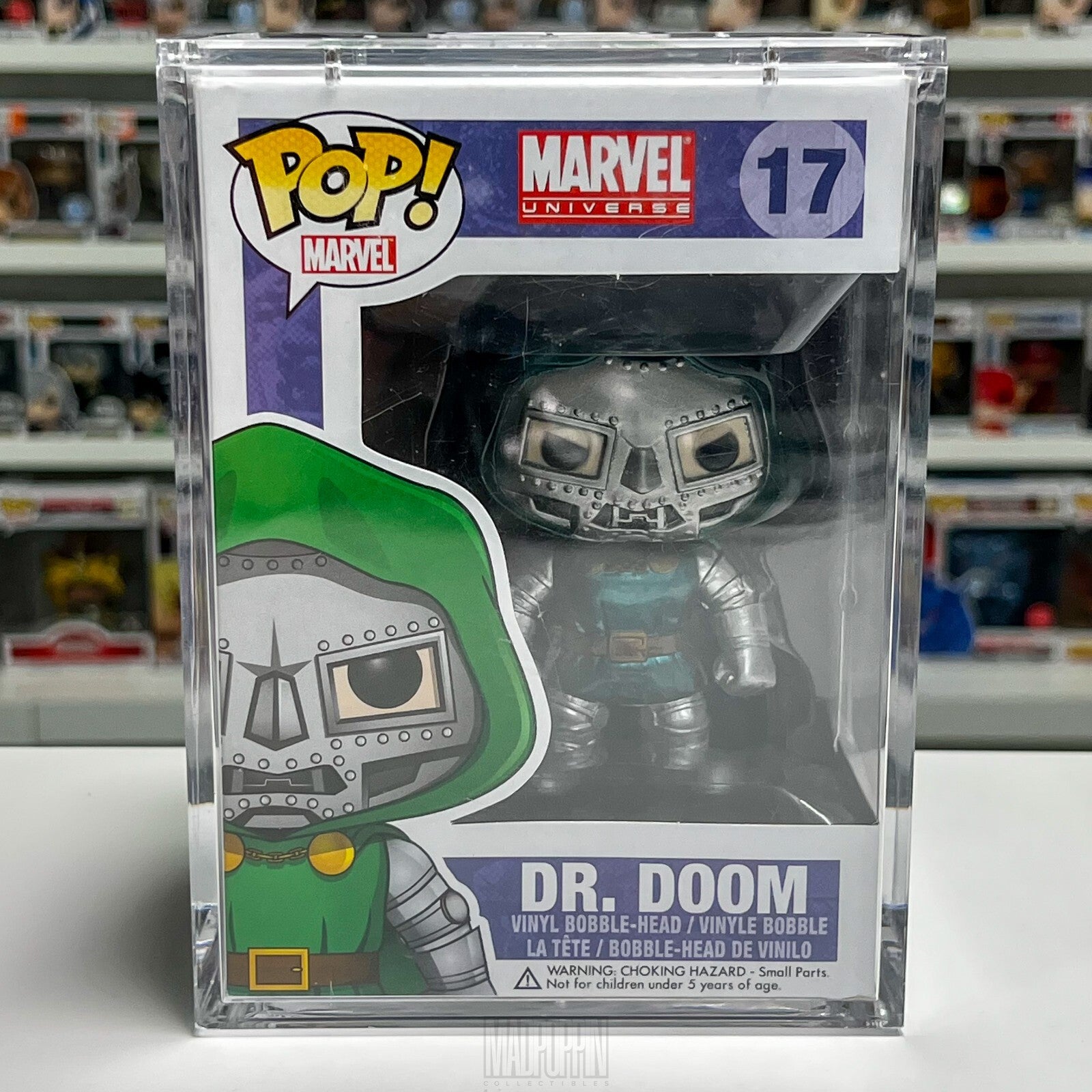 Funko Pop Marvel Universe Dr Doctor Doom Metallic BCC Bangkok Comic Con 17
