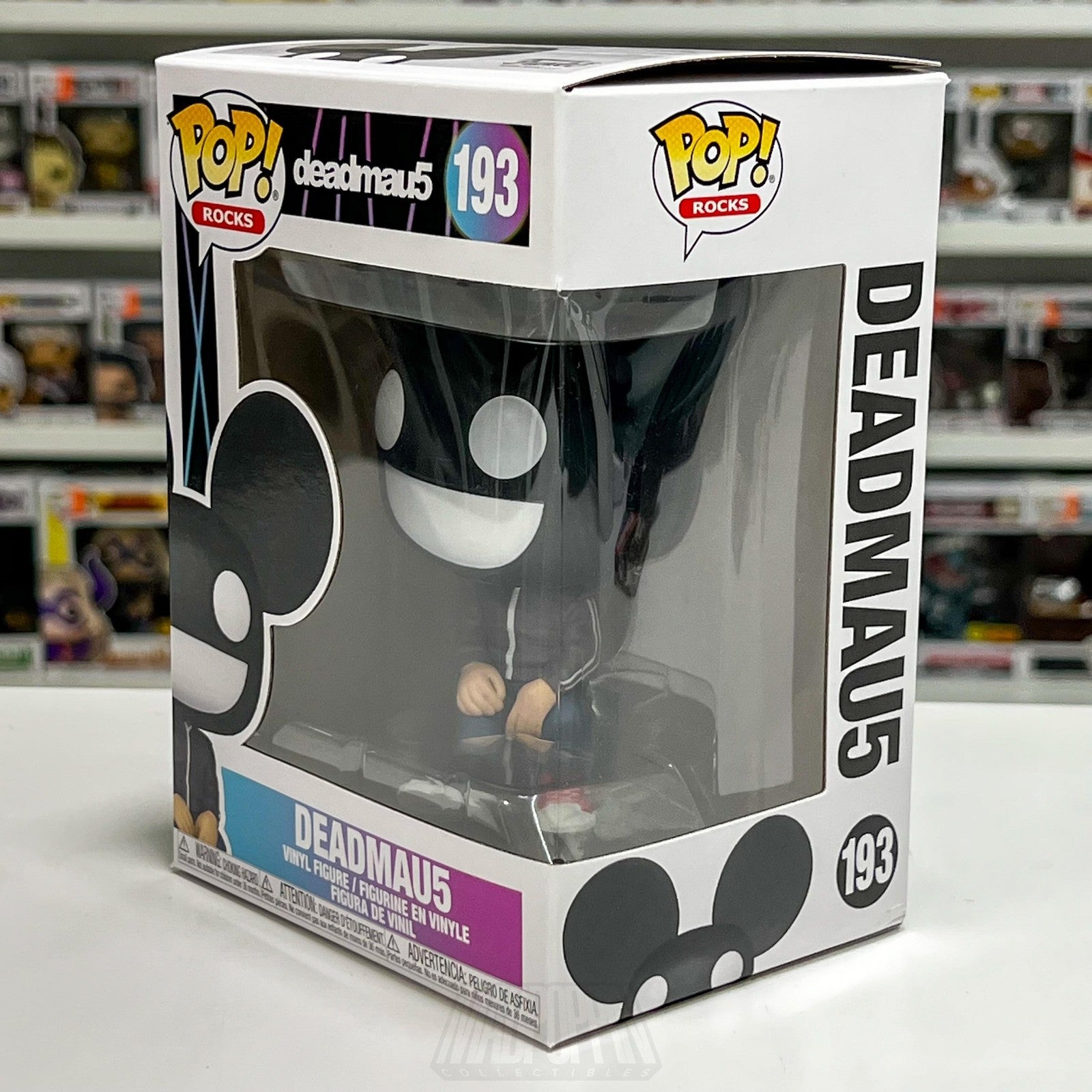 Funko Pop Rocks Deadmau5 193 Vinyl Figure 2020 DJ Electro House Progressive Toy