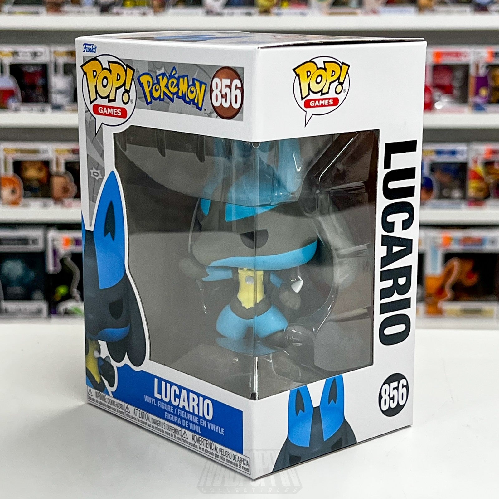 Funko Pop Video Games Pokemon Lucario 856 Japanese TCG Vinyl Figure Nintendo Toy1