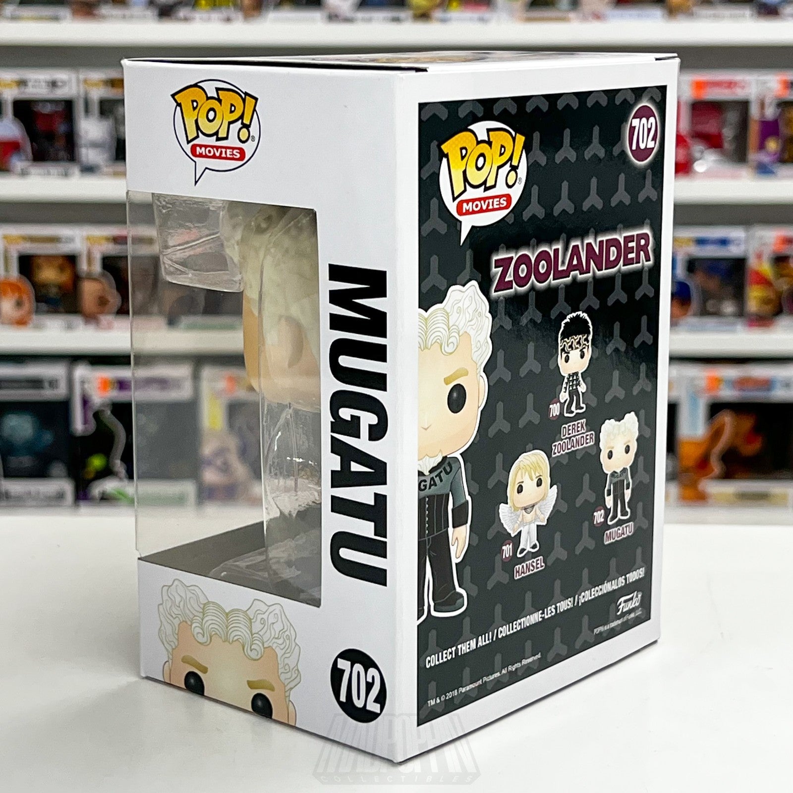 Funko Pop Movies Zoolander Mugatu 702 American Comedy Will Ferrell Vinyl Figure2