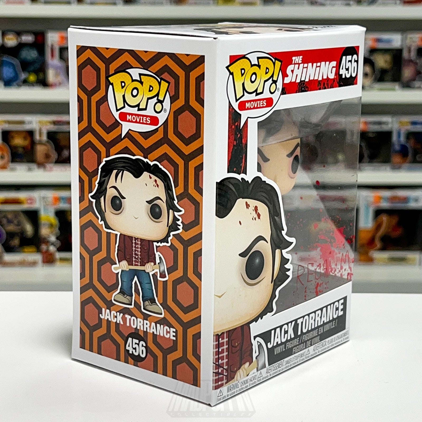 Funko Pop Movies Shining Jack Torrance 456 Vinyl Figure Horror Kubrick Nicholson