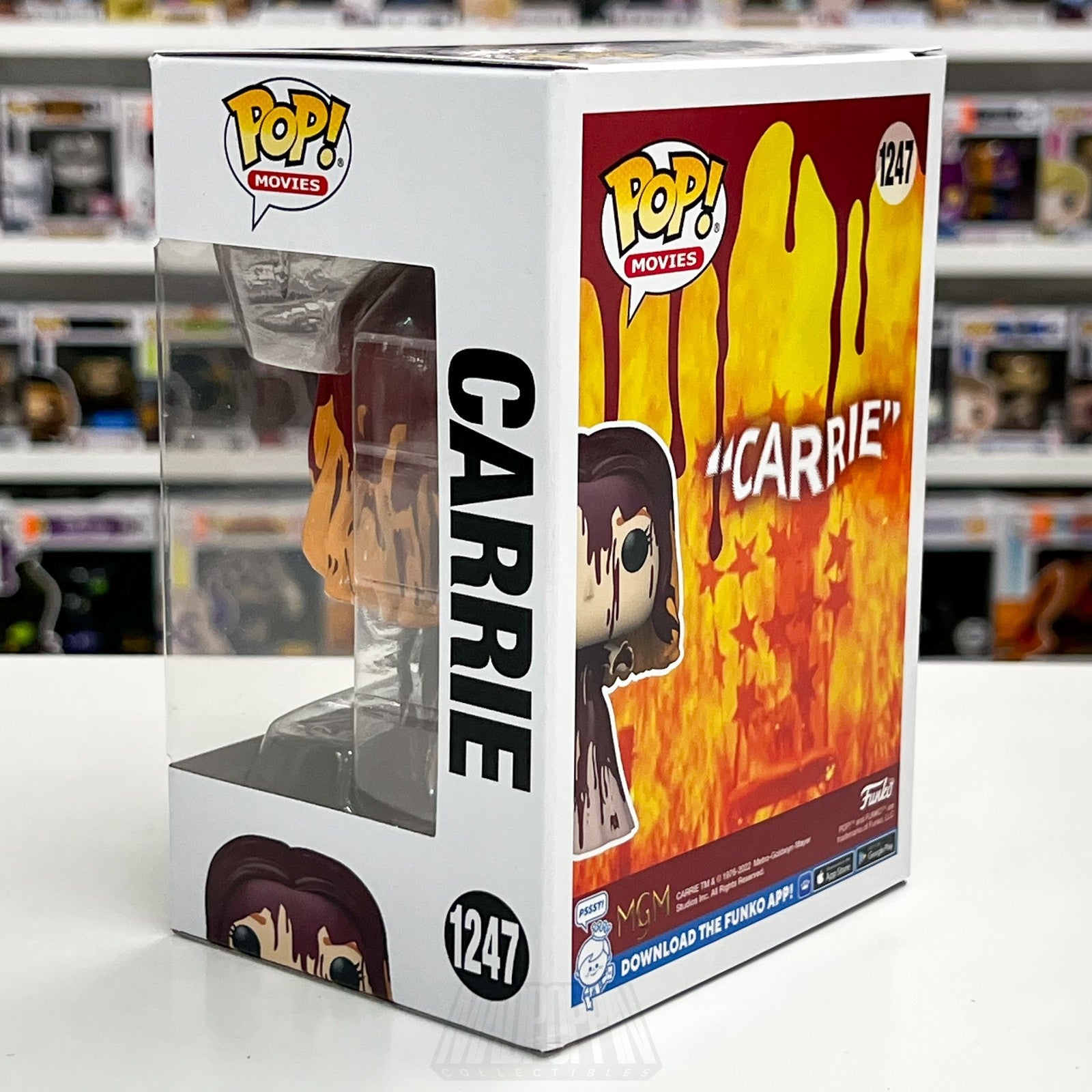 Funko Pop Movies Carrie 1247 Vinyl Figure Horror Stephen King Collectible New2