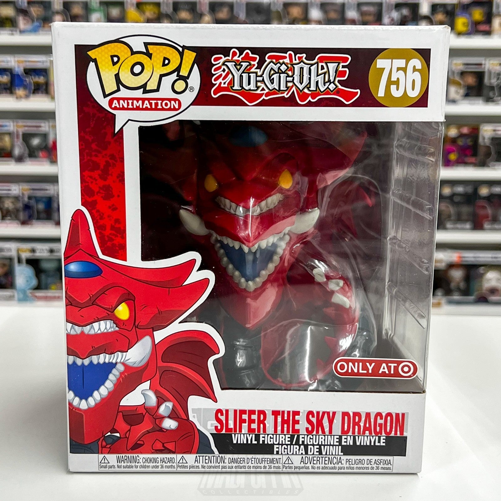 Funko Pop Anime Yu Gi Oh Slifer the Sky Dragon Target 756 6 Inch Vinyl Figure0