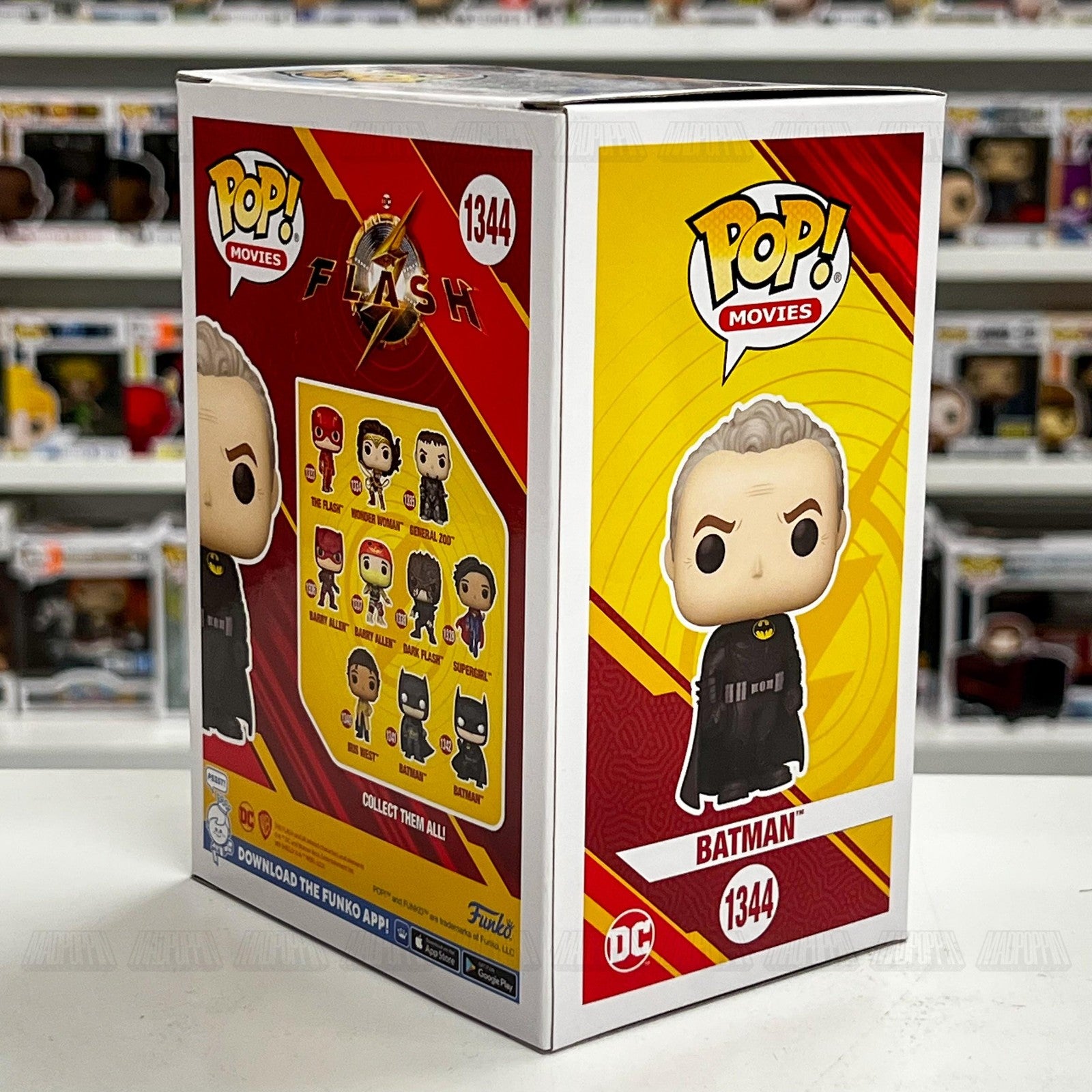 Funko Pop Movies The Flash Batman #1344 Vinyl Figure Special Edition DC Comics