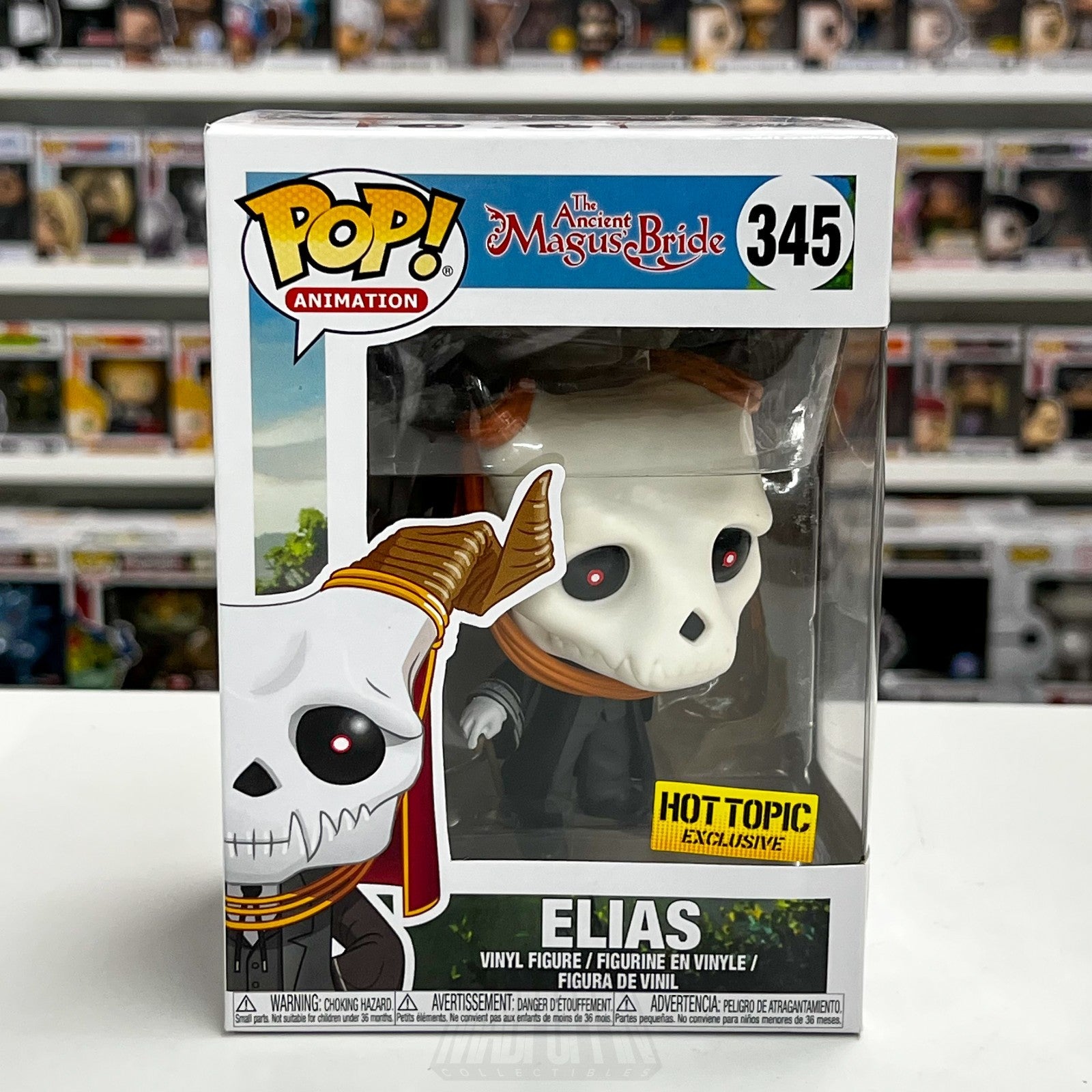 Funko Pop Anime Ancient Magus Bride Elias Ainsworth Hot Topic 345 Vinyl Figure0