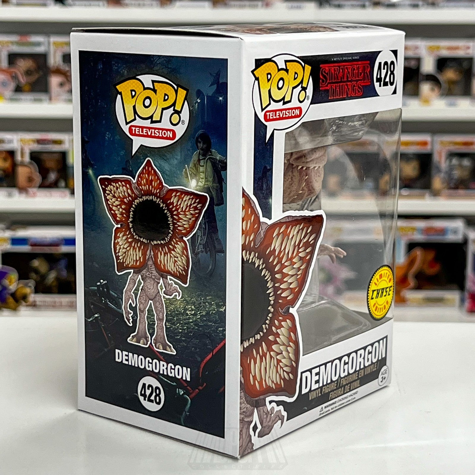 Funko Pop Television Stranger Things Demogorgon Closed Mouth Chase 428 Figure5