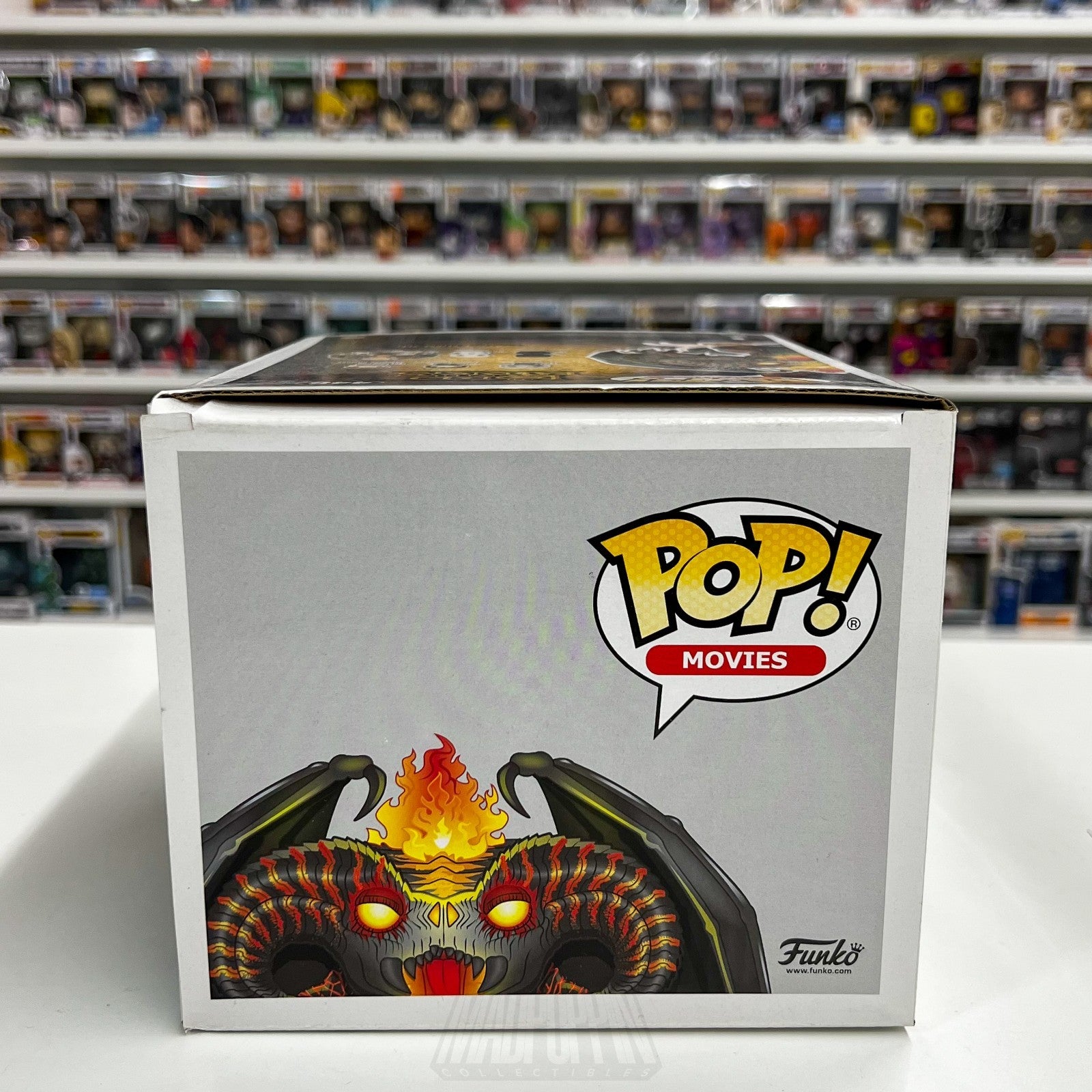 Funko Pop Movies Lord of the Rings LOTR Balrog Glow NYCC 448 6 Inch Vinyl Figure7