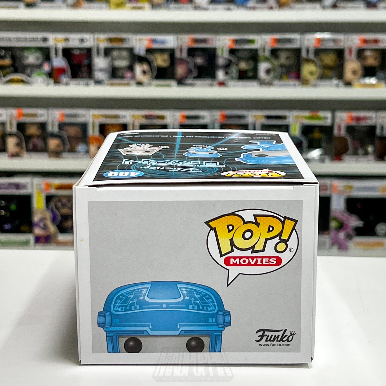 Funko Pop! Movies Disney Tron #489 Glow in the Dark GITD Vinyl Figure Toy SciFi