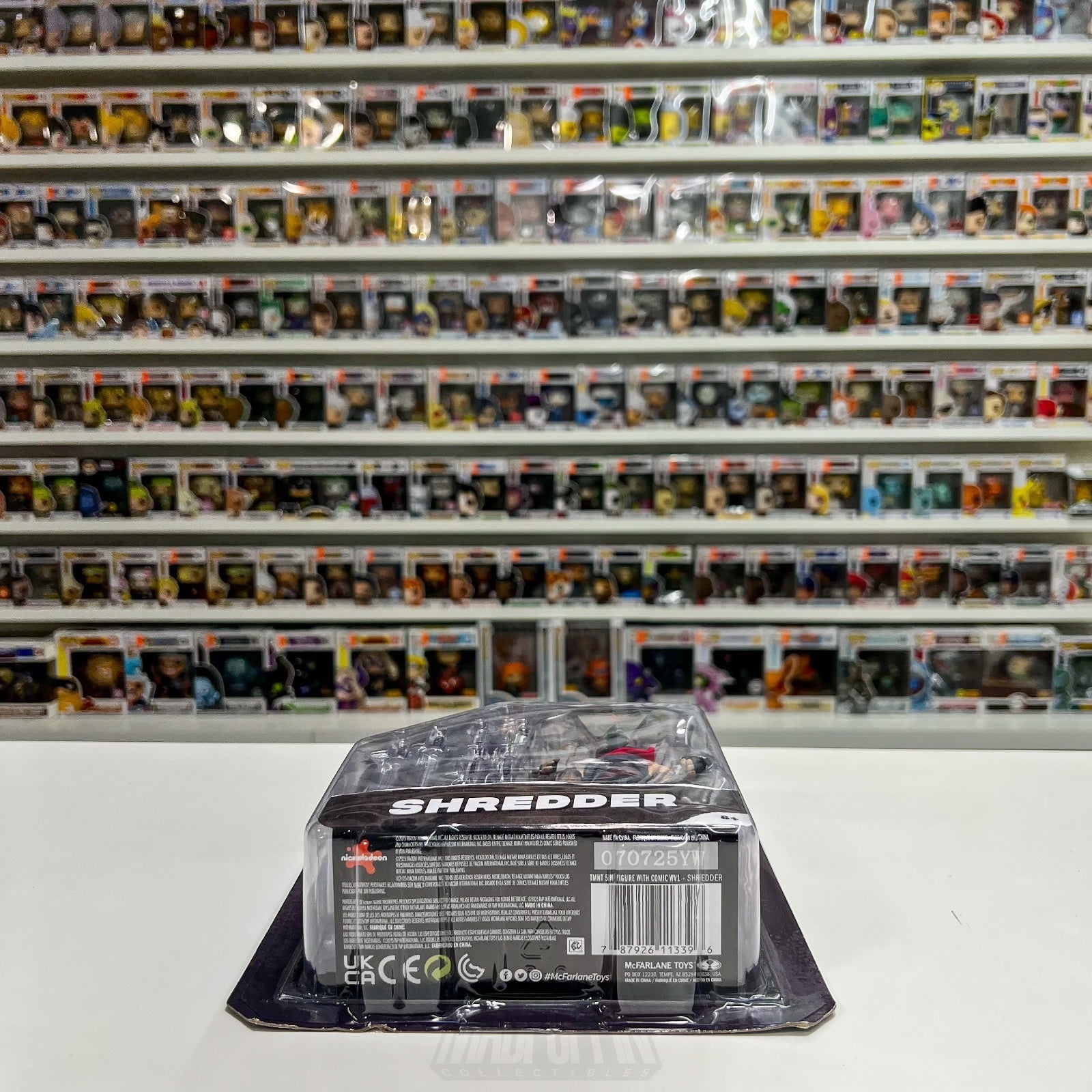 McFarlane Toys TMNT Teenage Mutant Ninja Turtles Shredder Page Punchers Villains