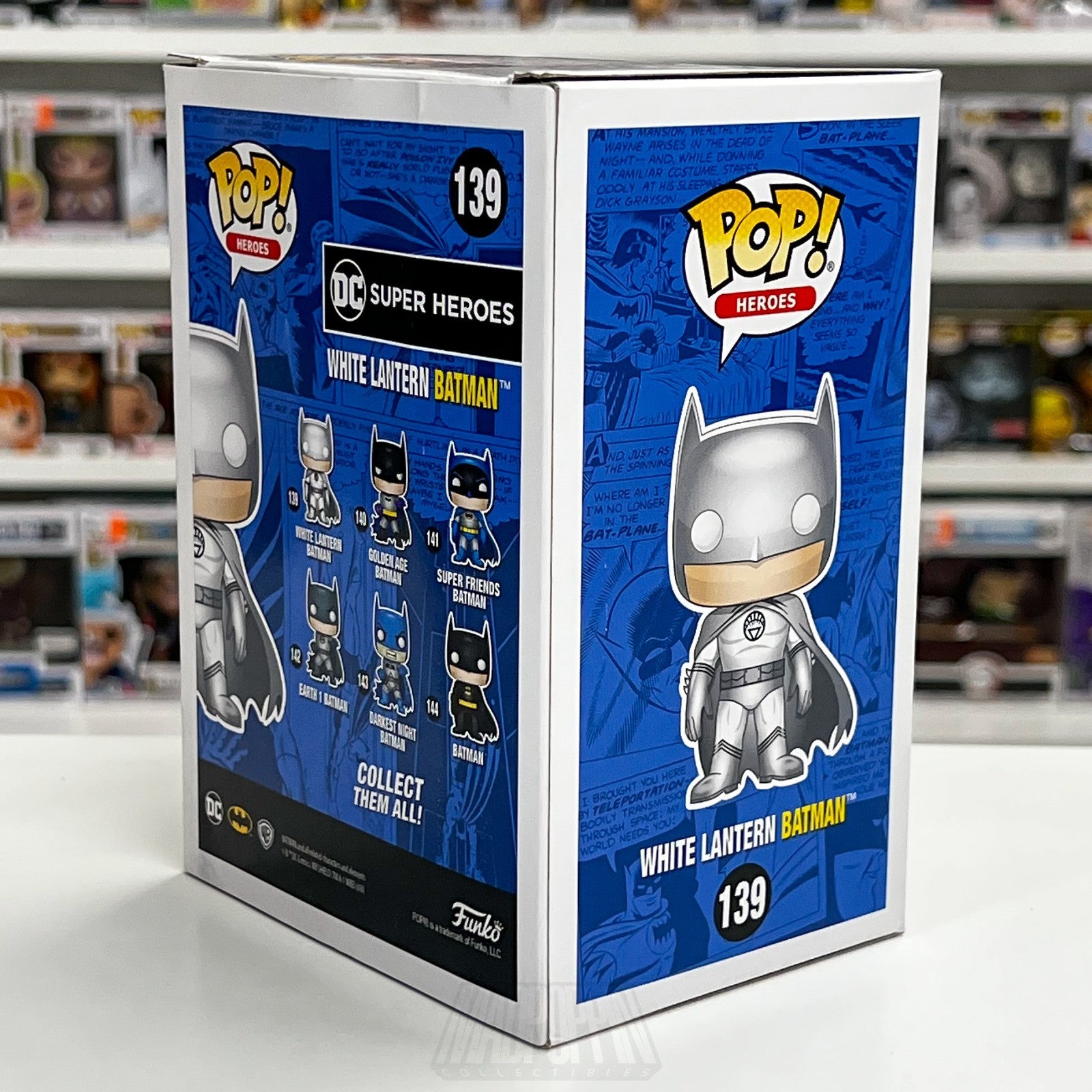 Funko Pop DC Super Heroes White Lantern Batman NYCC New York 139 Vinyl Figure4