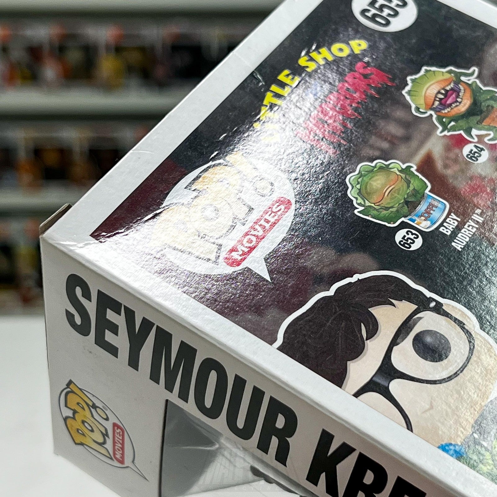 Funko Pop Movies Little Shop of Horrors Seymour Krelborn 655 Vinyl Figure Comedy